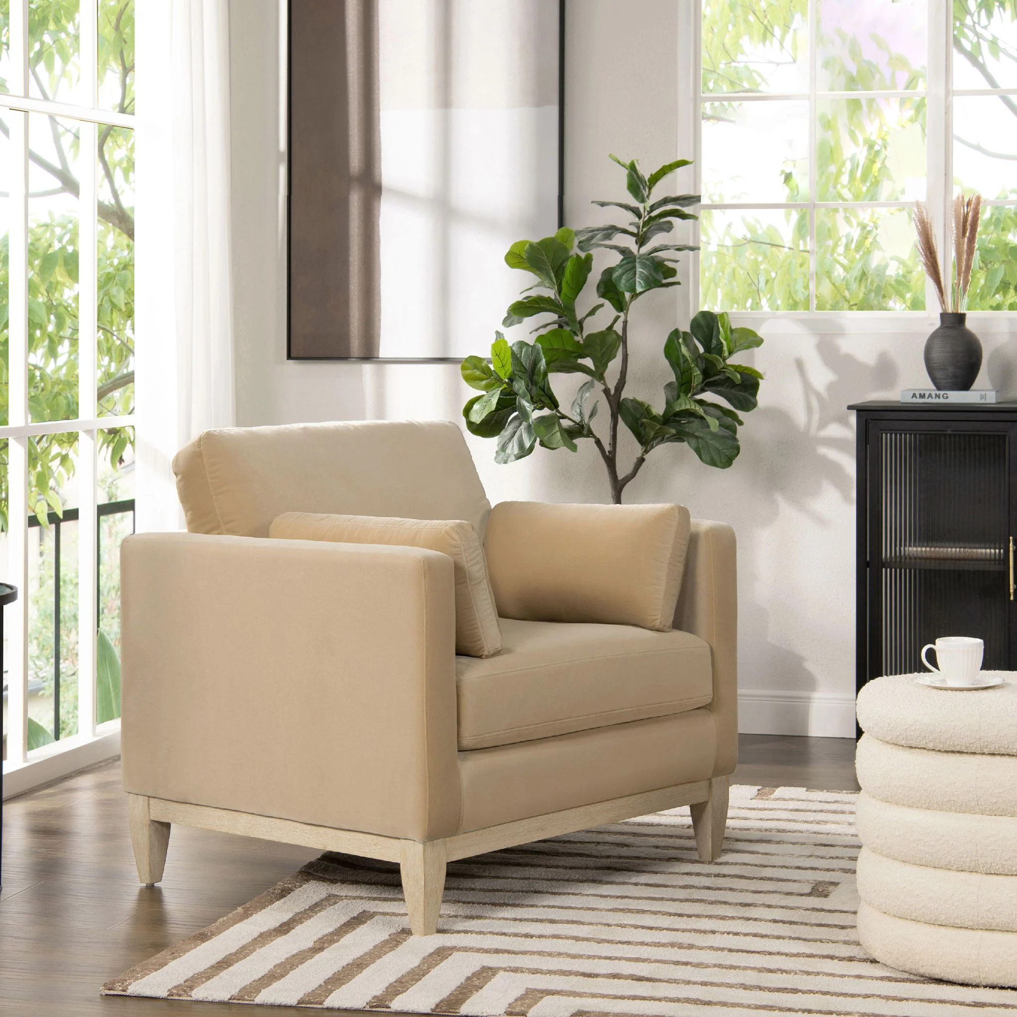 Knox - Modern Farmhouse Arm Chair - Image 3
