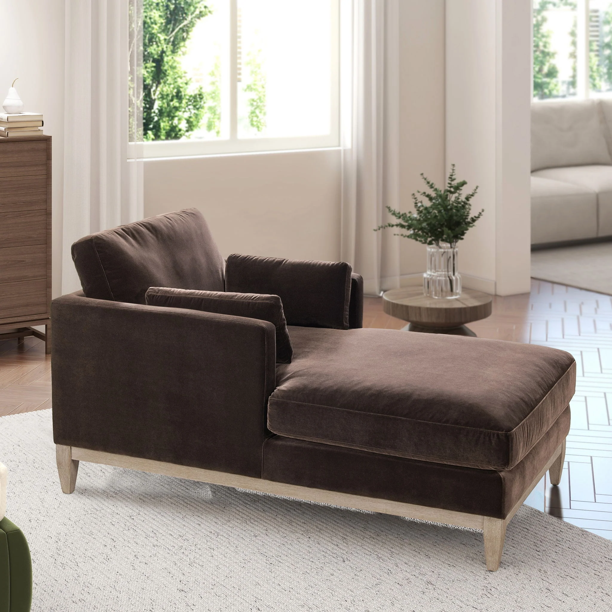 Knox - Modern Farmhouse Chaise Lounge Chair - Image 13