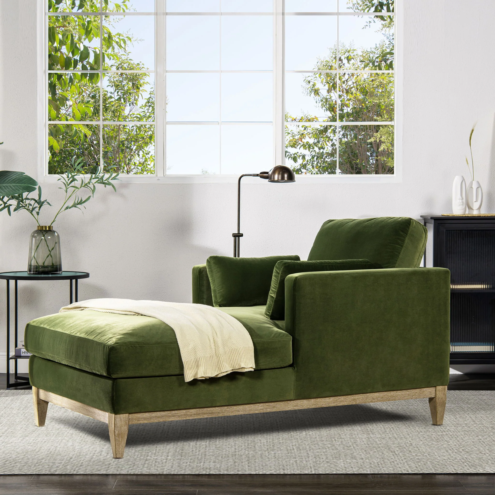 Knox - Modern Farmhouse Chaise Lounge Chair - Image 16