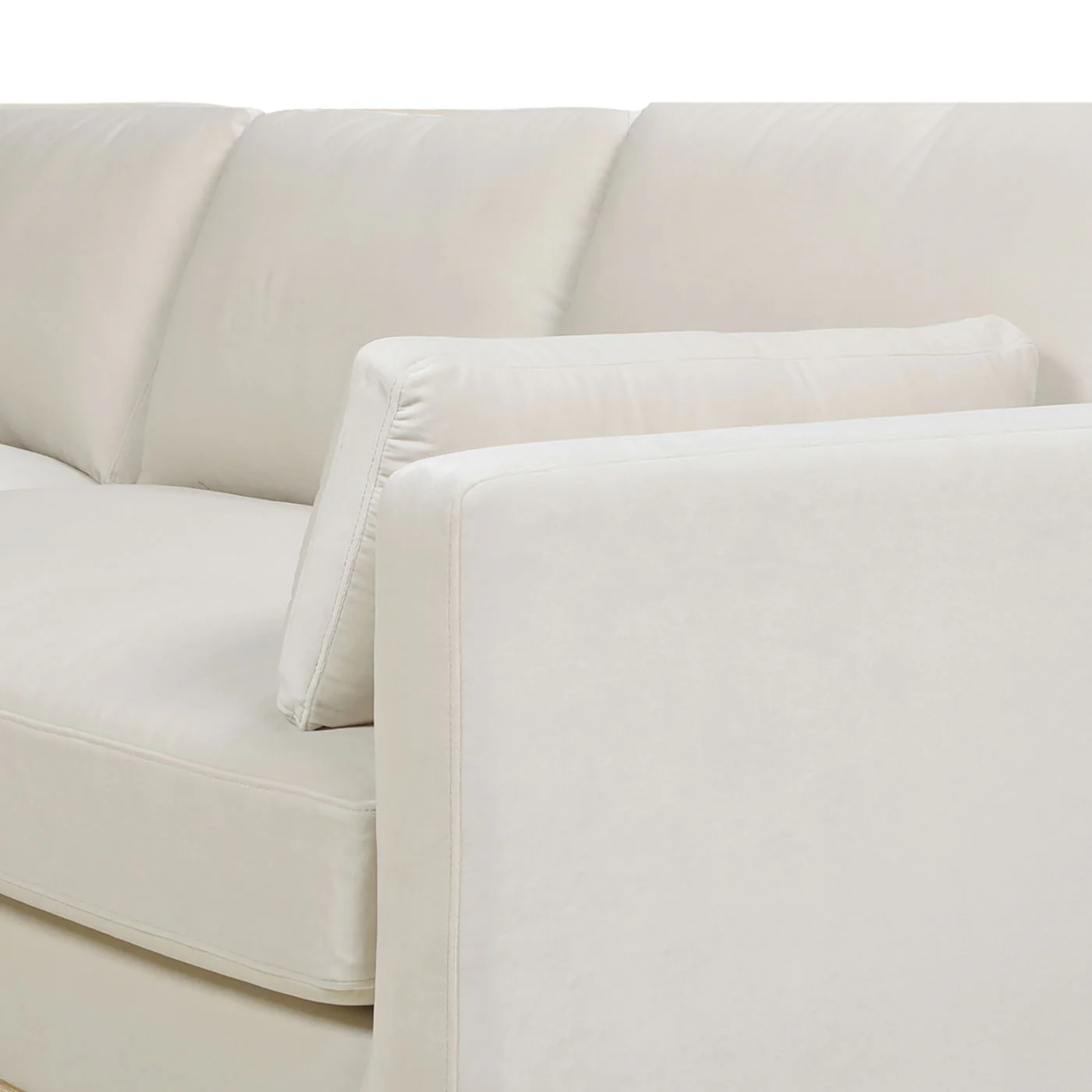 Knox - Modern Farmhouse Reversible Chaise Sectional Sofa - Image 5