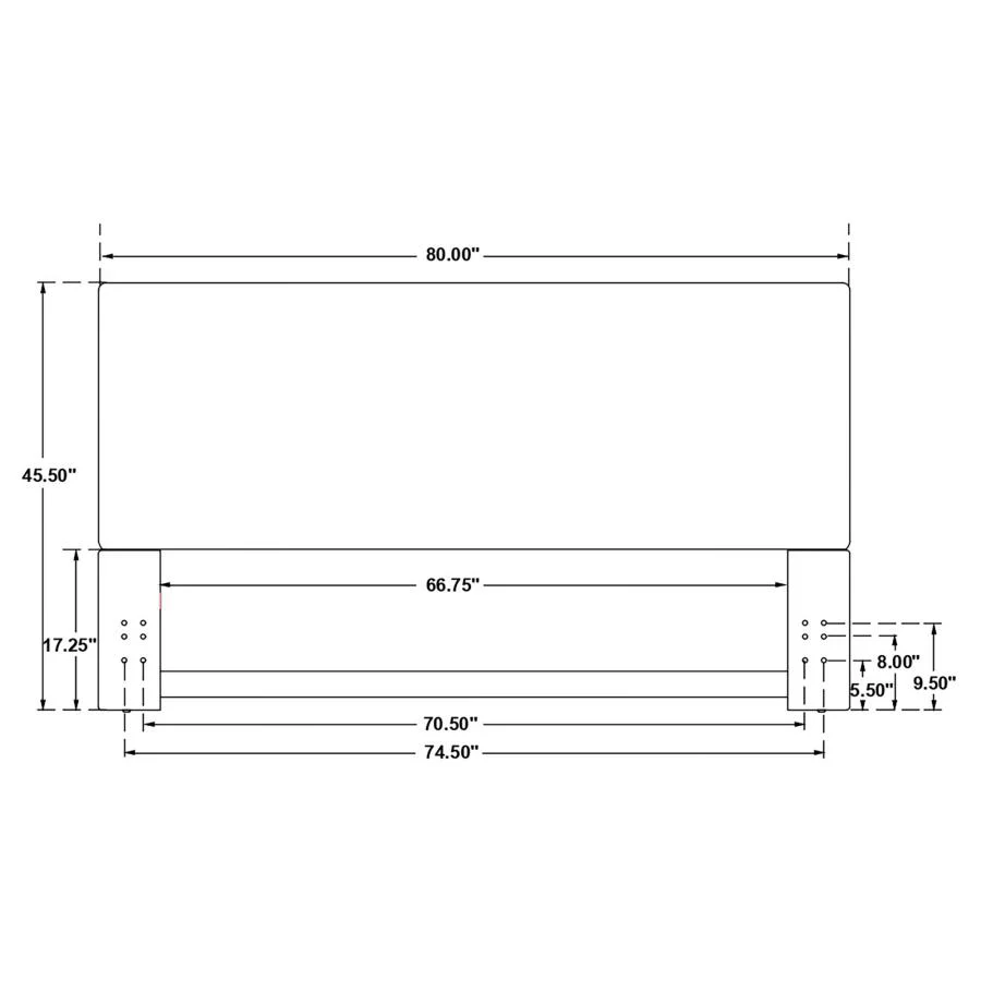 Kosmo - Upholstered Panel Headboard - Image 22
