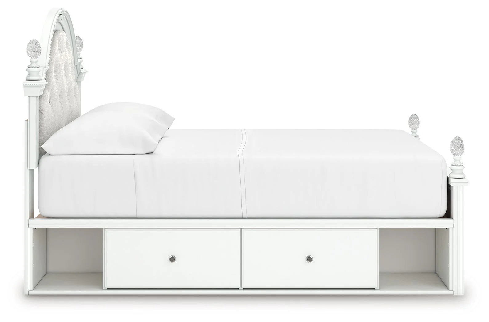 Kozlani - Upholstered Panel Storage Bed - Image 2