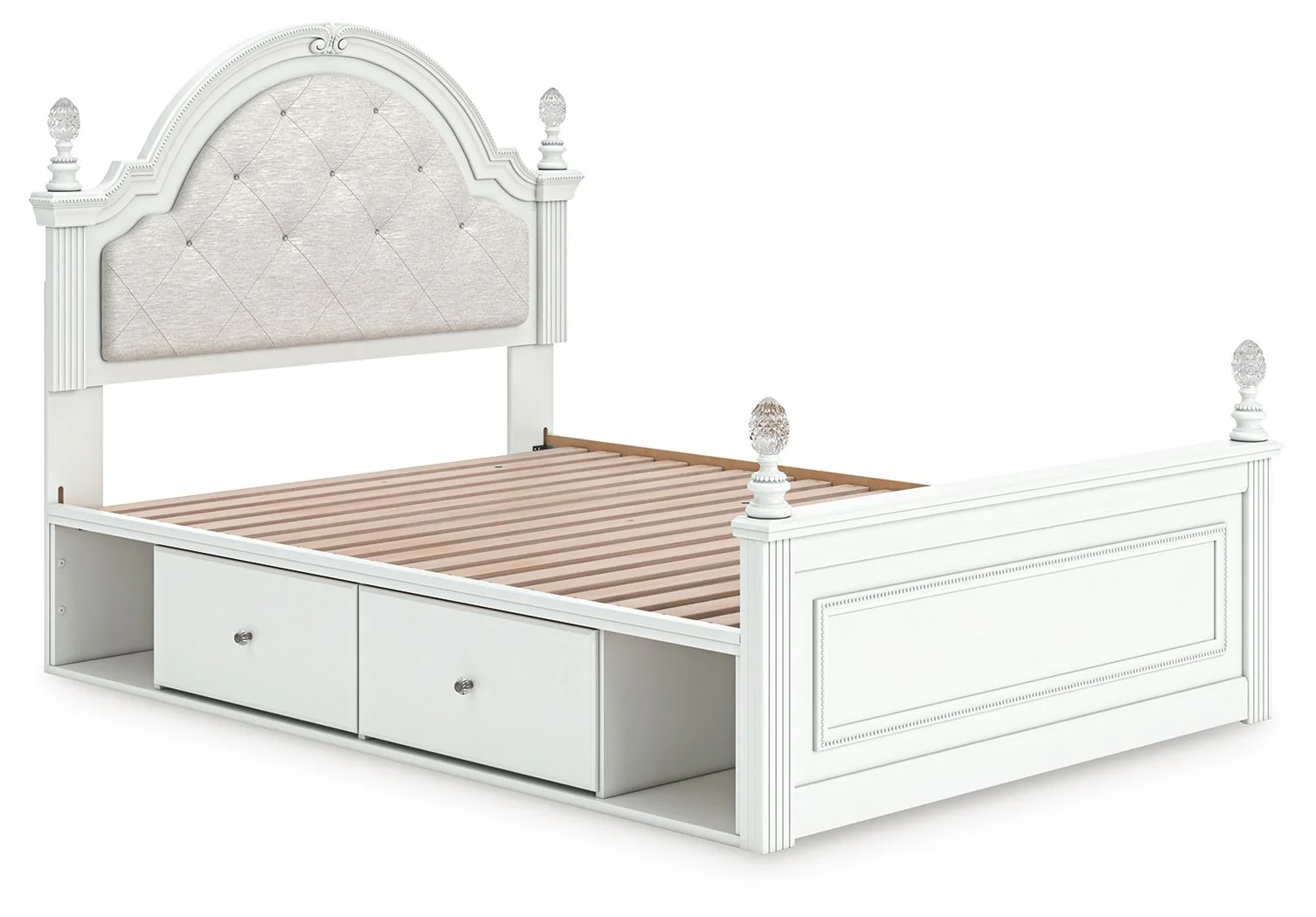 Kozlani - Upholstered Panel Storage Bed - Image 3