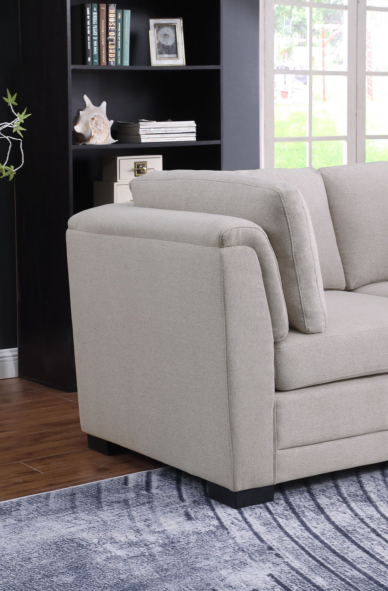Kristin - Loveseat - Light Gray - Image 4