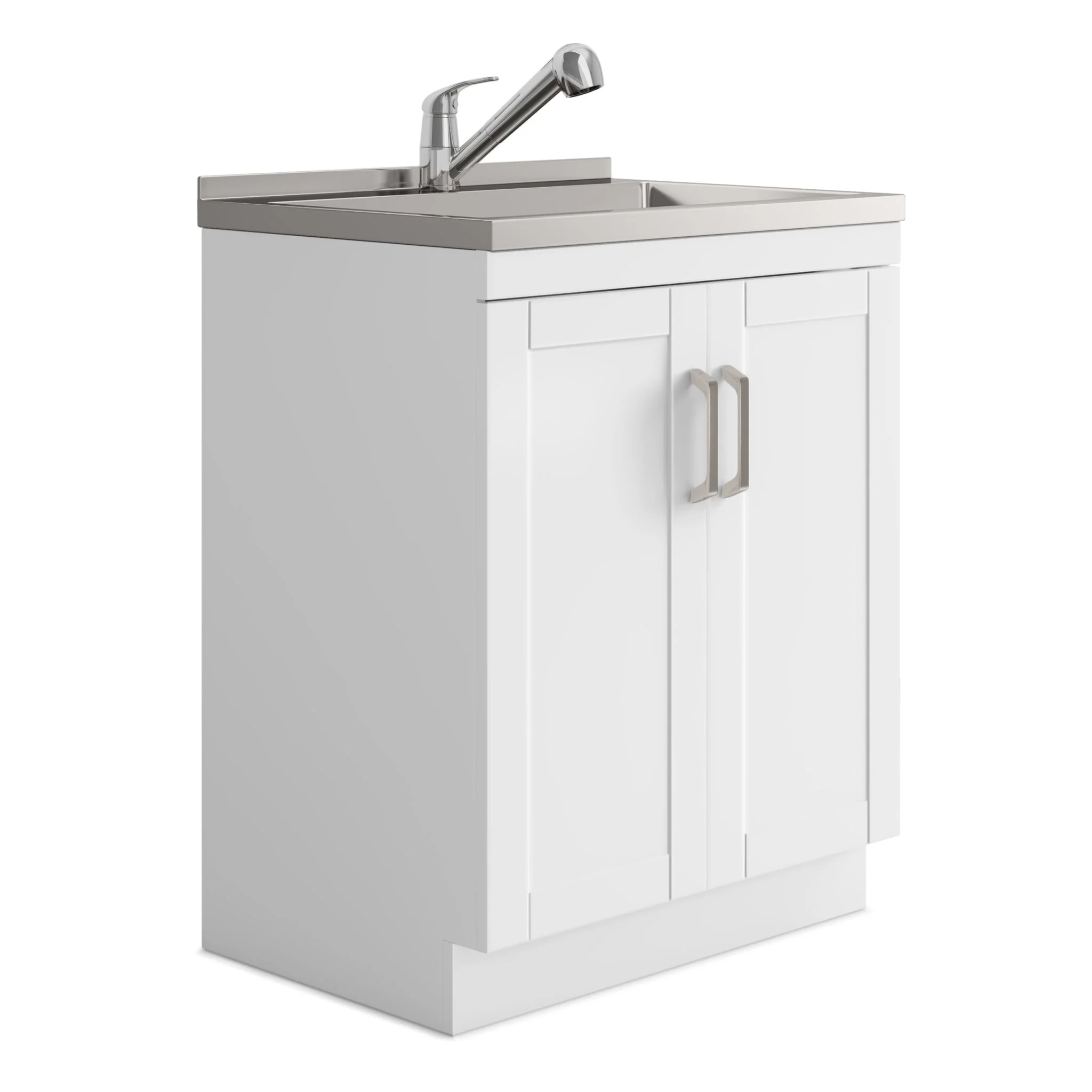 Kyle - Laundry Cabinet & Faucet And Stainless Steel Sink - Image 14
