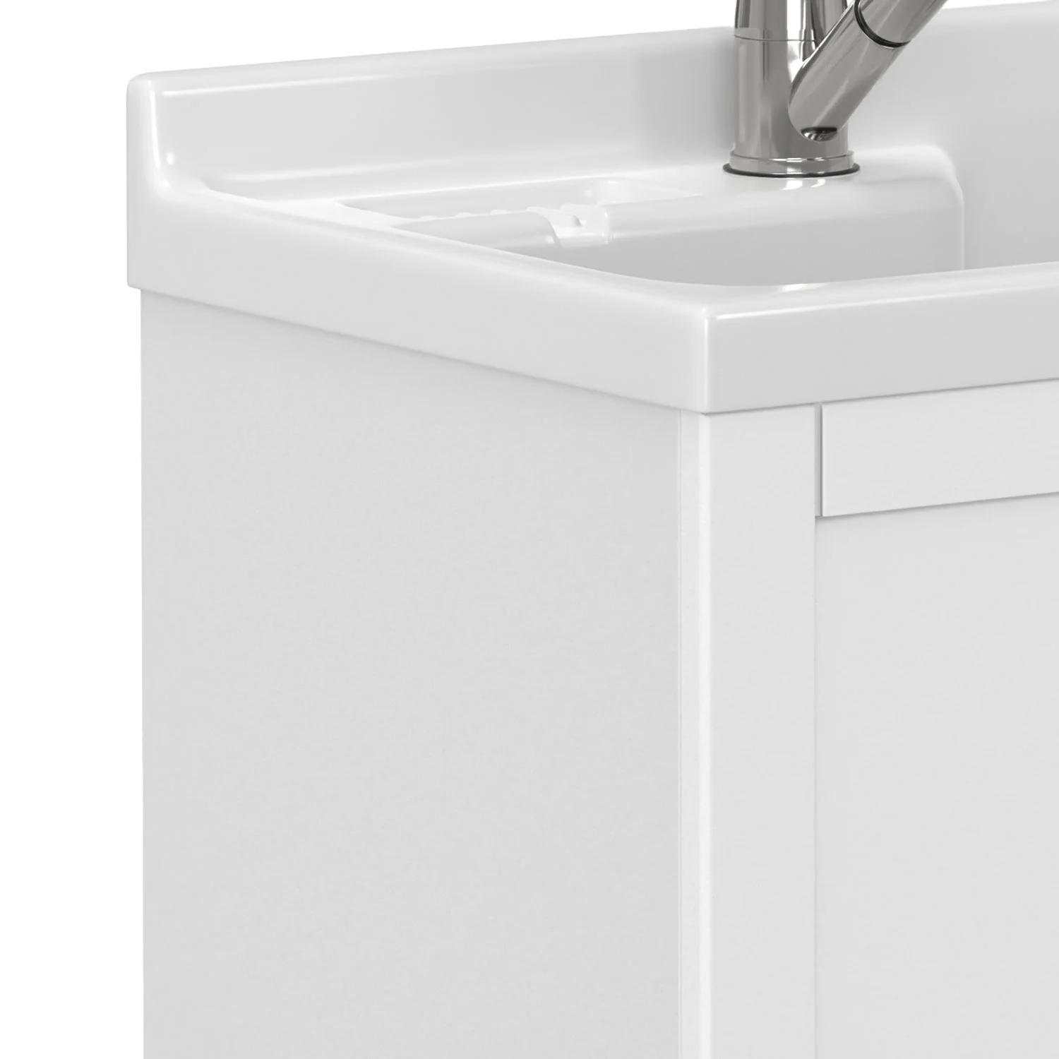 Kyle - Laundry Cabinet & Faucet And Stainless Steel Sink - Image 19