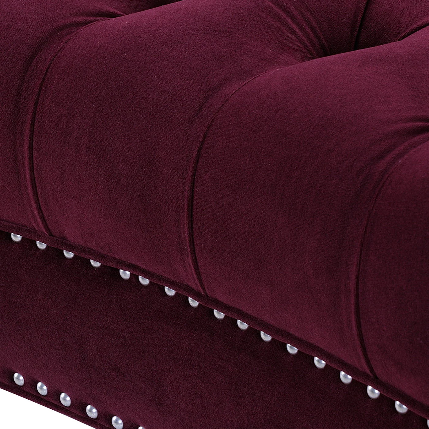 La Rosa - Victorian Chesterfield Loveseat - Image 3