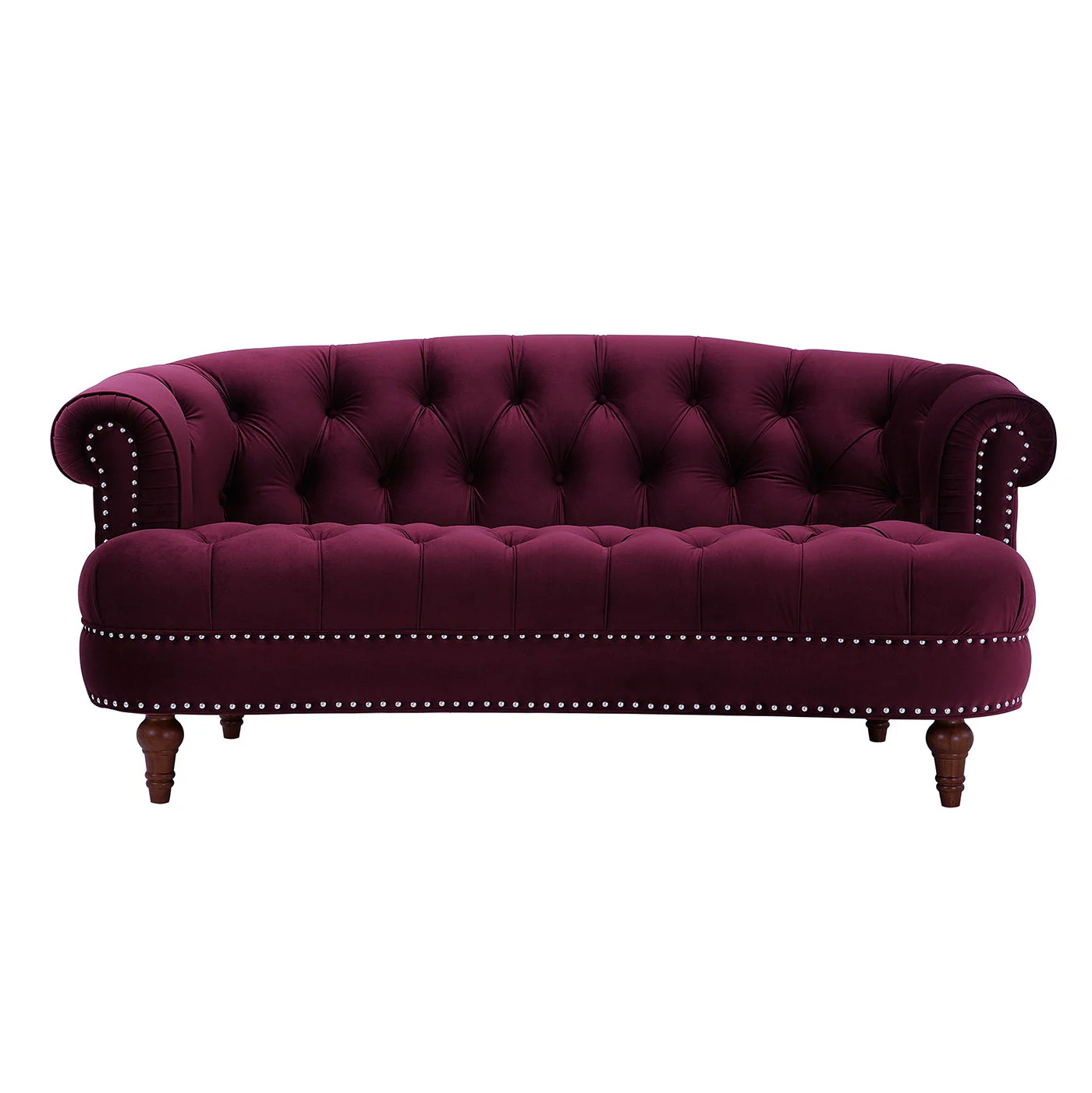 La Rosa - Victorian Chesterfield Loveseat - Image 8