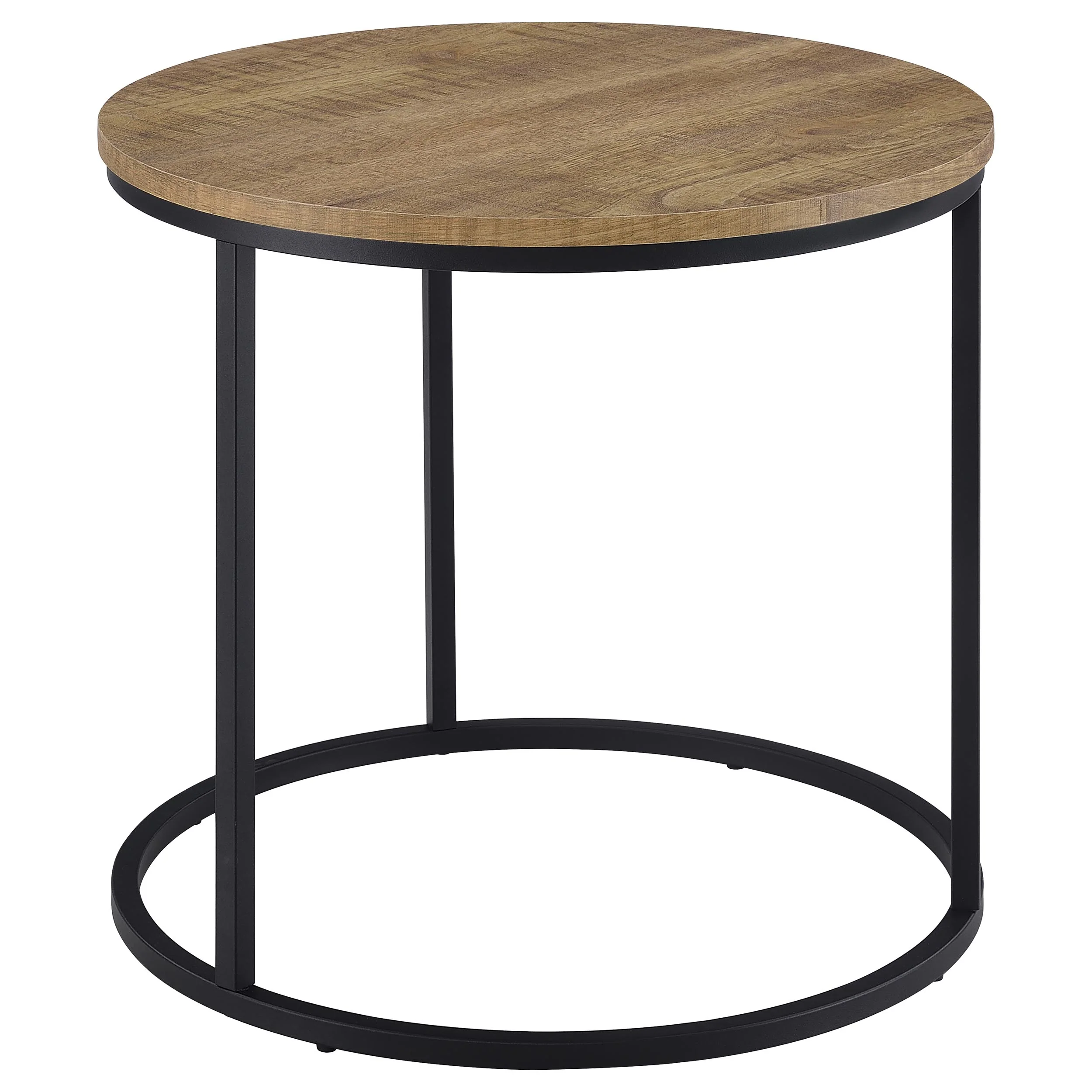 Lainey - Round Occasional Side End Table - Mango - Image 12
