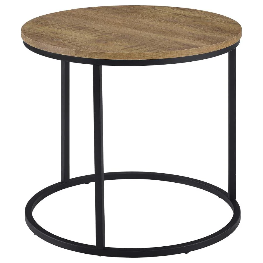 Lainey - Round Occasional Side End Table - Mango - Image 6