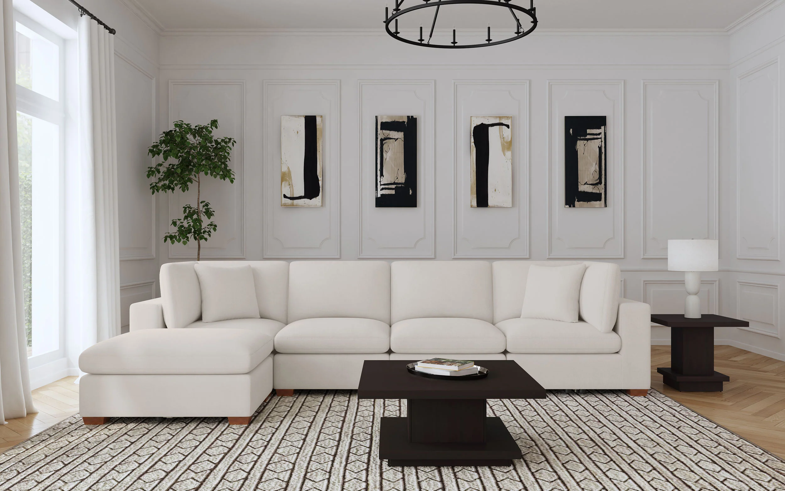 Lakeview - Upholstered Modular Sectional Sofa - Image 53