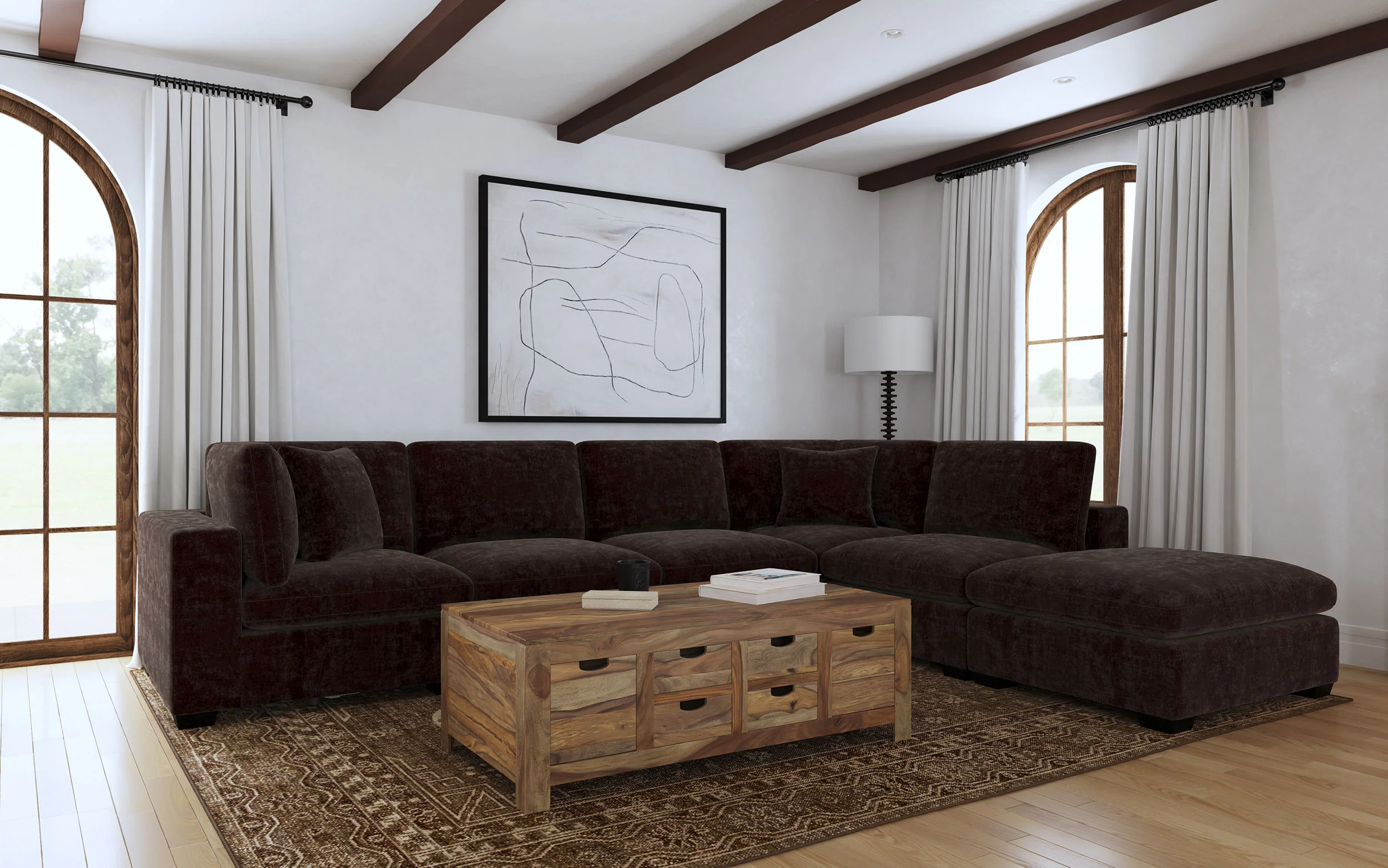 Lakeview - Upholstered Modular Sectional Sofa - Image 54