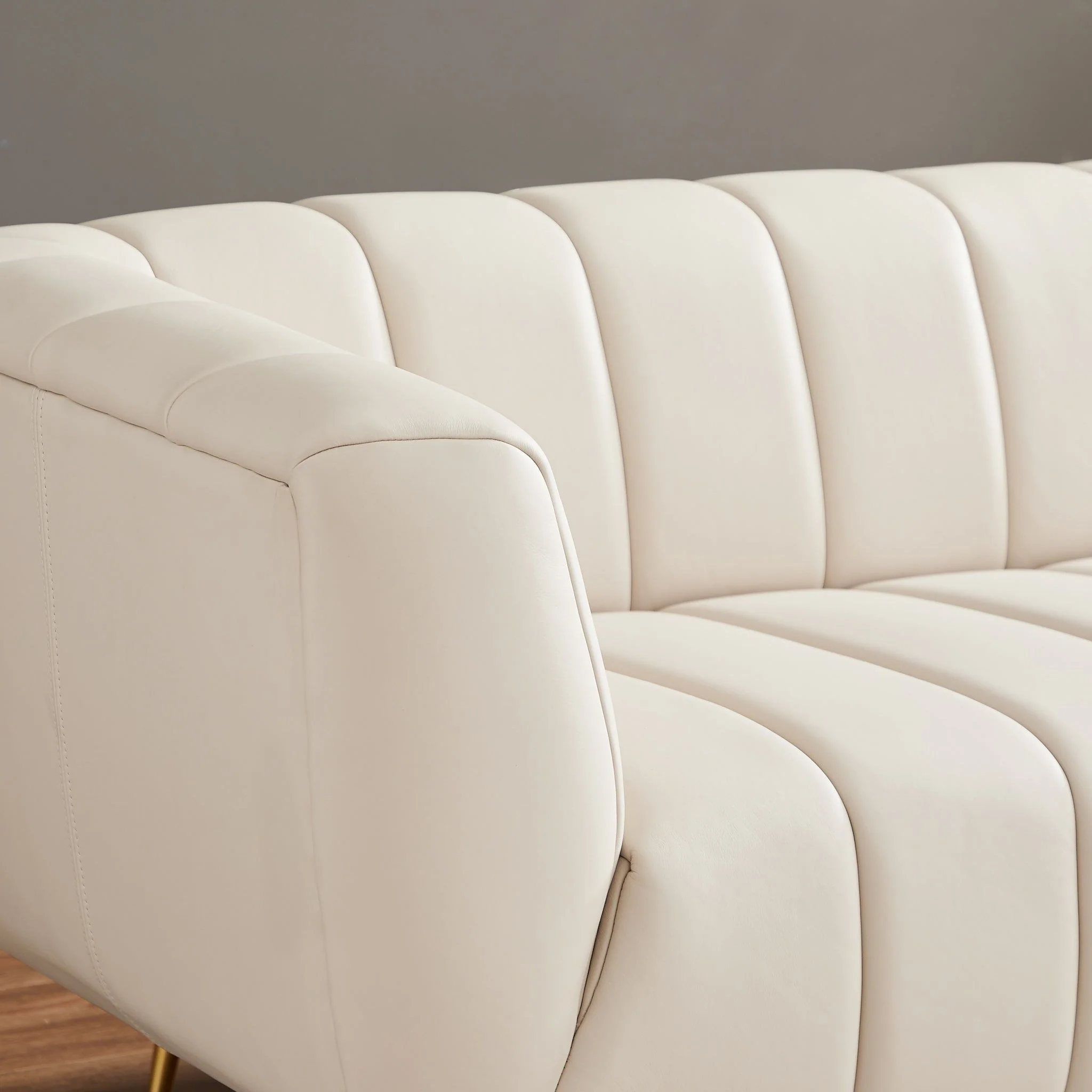 Lamattina - Genuine Italian Channel Tufted Sofa - Image 7