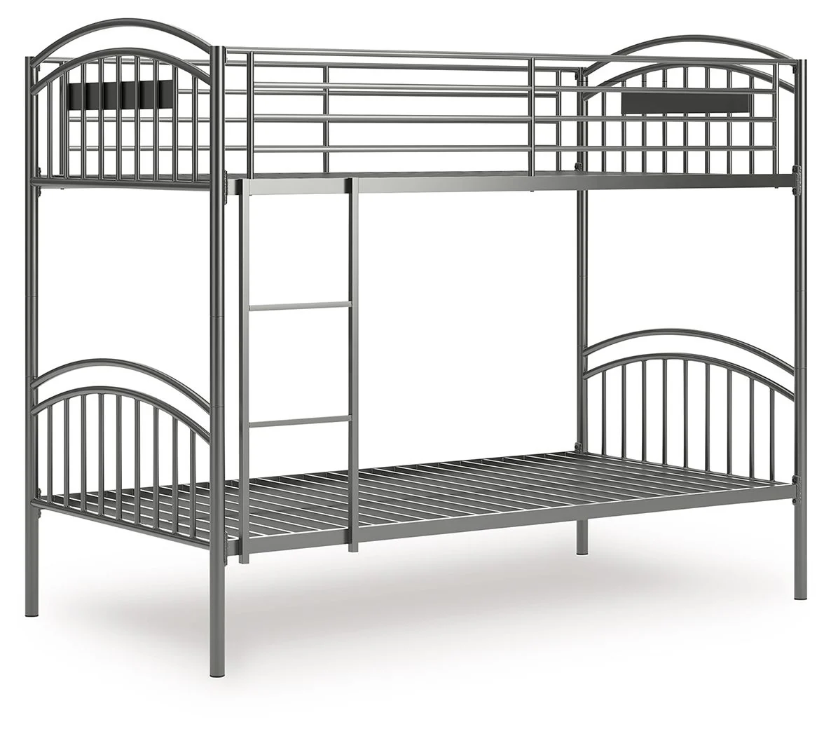 Lanceburg - Twin/Twin Bunk Bed With Ladder - Gray - Image 6