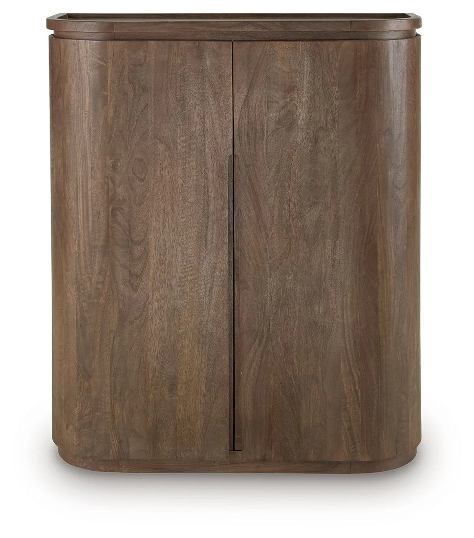 Landermont - Bar Cabinet - Medium Brown - Image 7