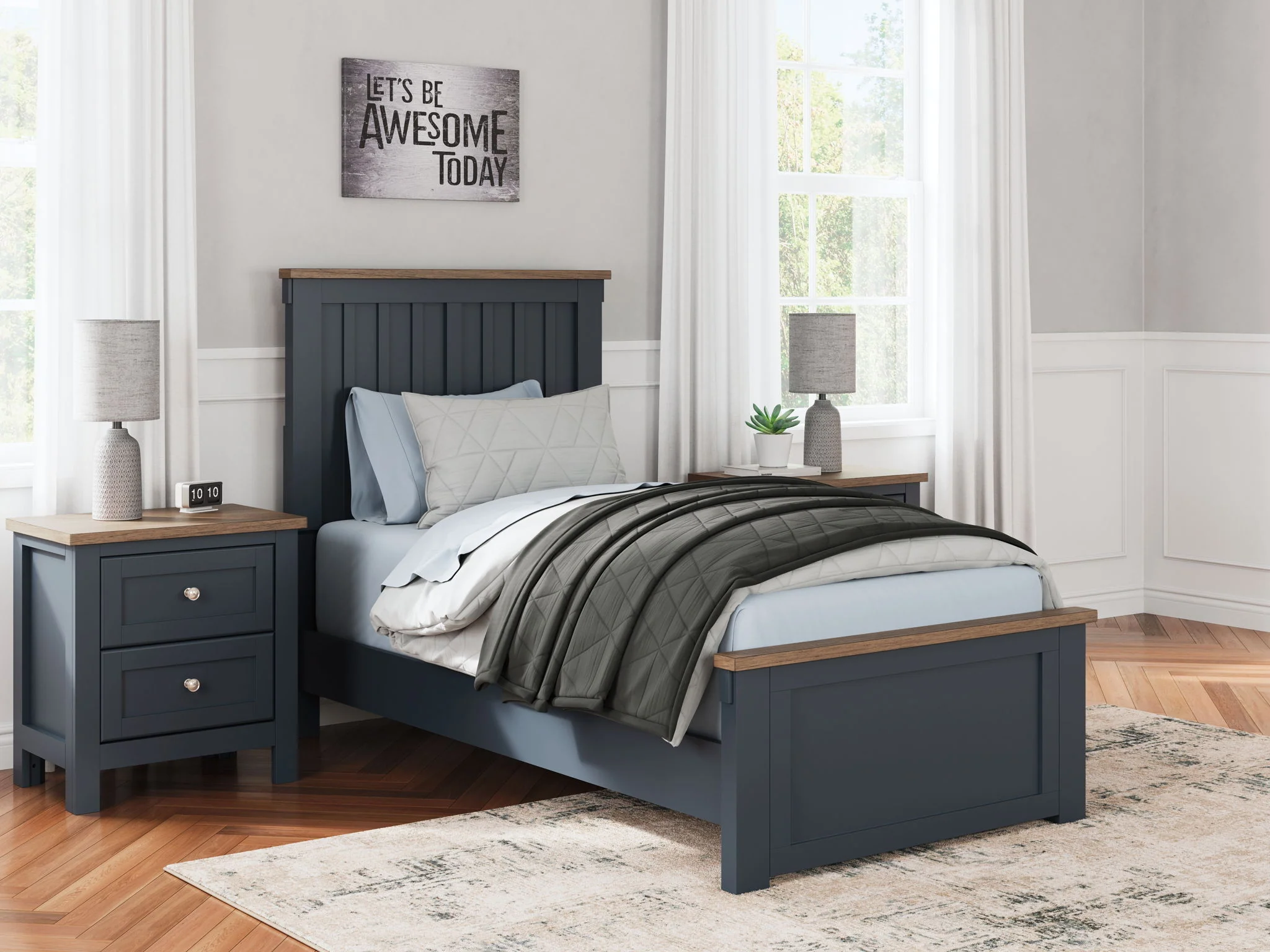 Landocken - Panel Bedroom Set - Image 9
