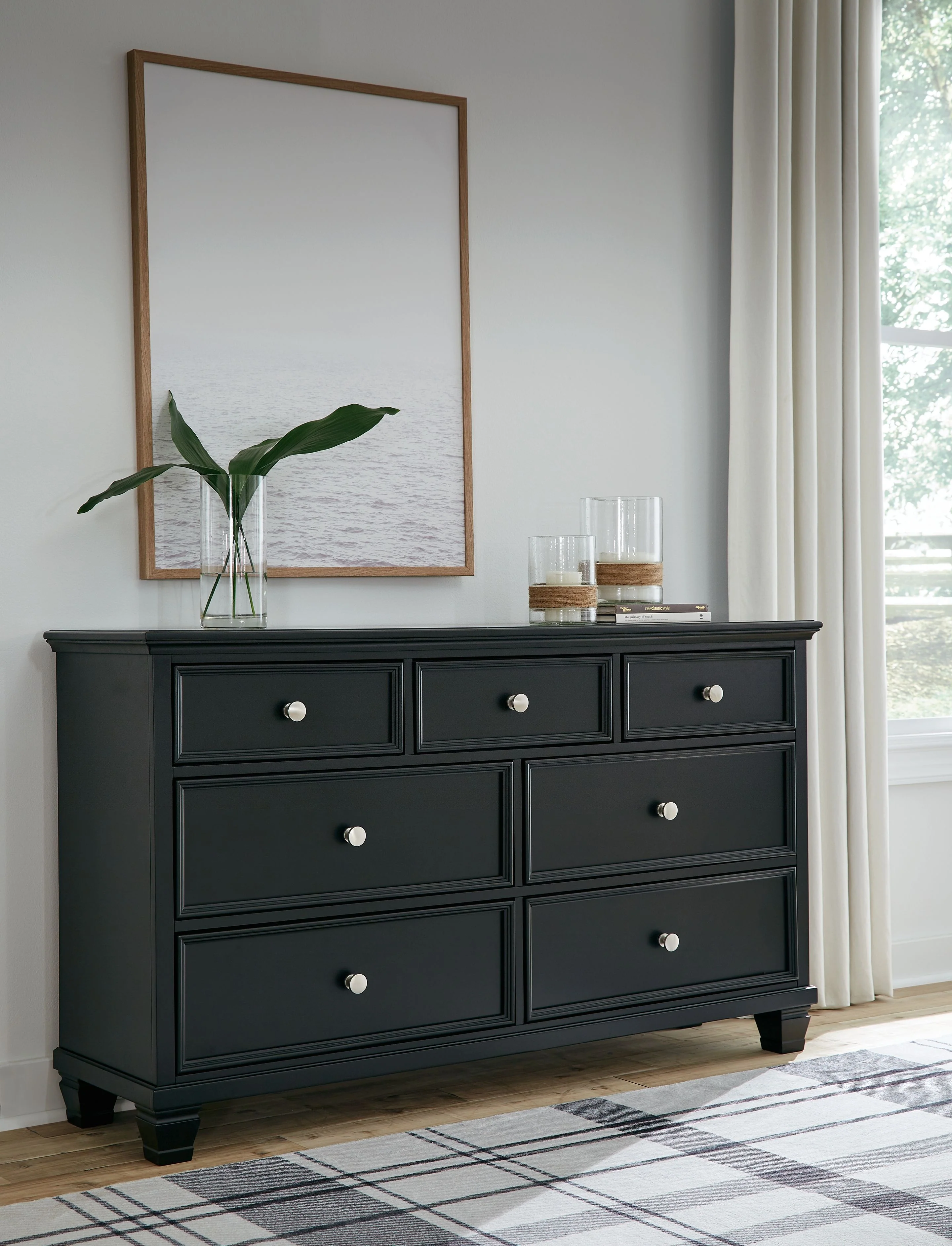 Lanolee - Dresser - Black - Image 7