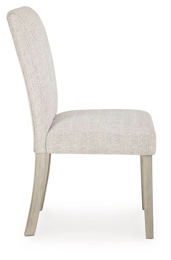 Larawyn - Dining Upholstered Side Chair (Set of 2) - Bisque - Image 6