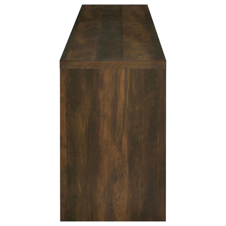 Laughlin - 4 Door Engineered Wood TV Stand - Dark Pine - Image 10