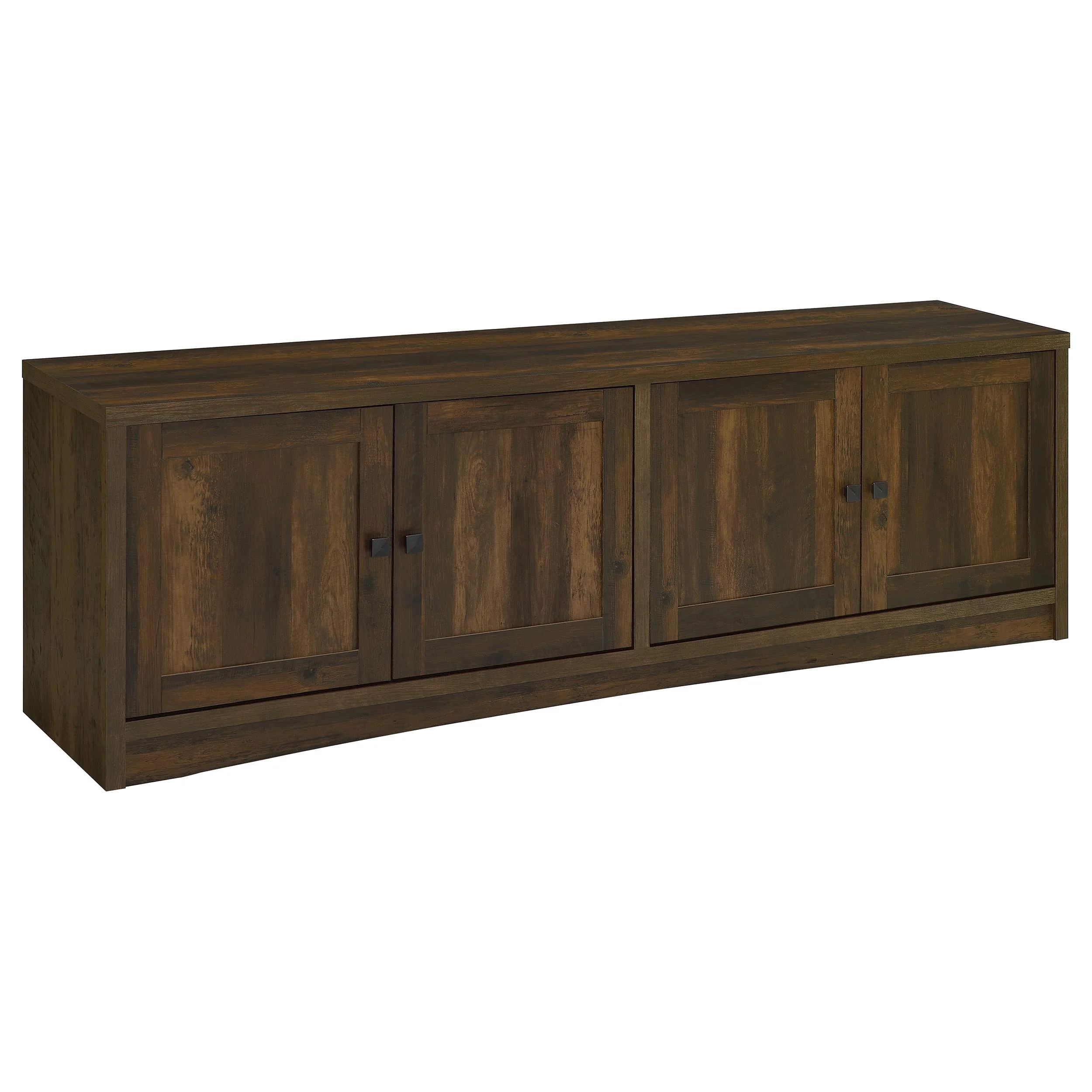 Laughlin - 4 Door Engineered Wood TV Stand - Dark Pine - Image 15
