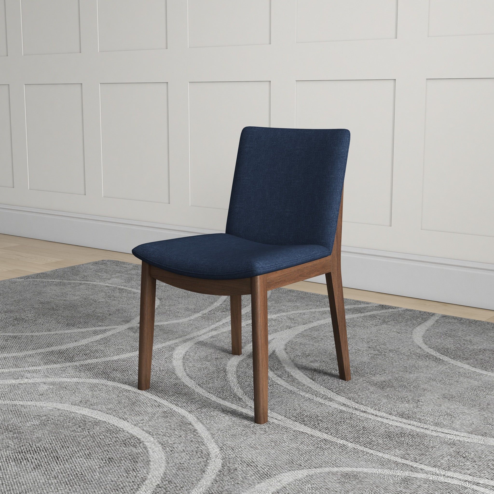 Laura - Mid-Century Modern Solid Wood Dining Chair (Set of 2) - Image 16