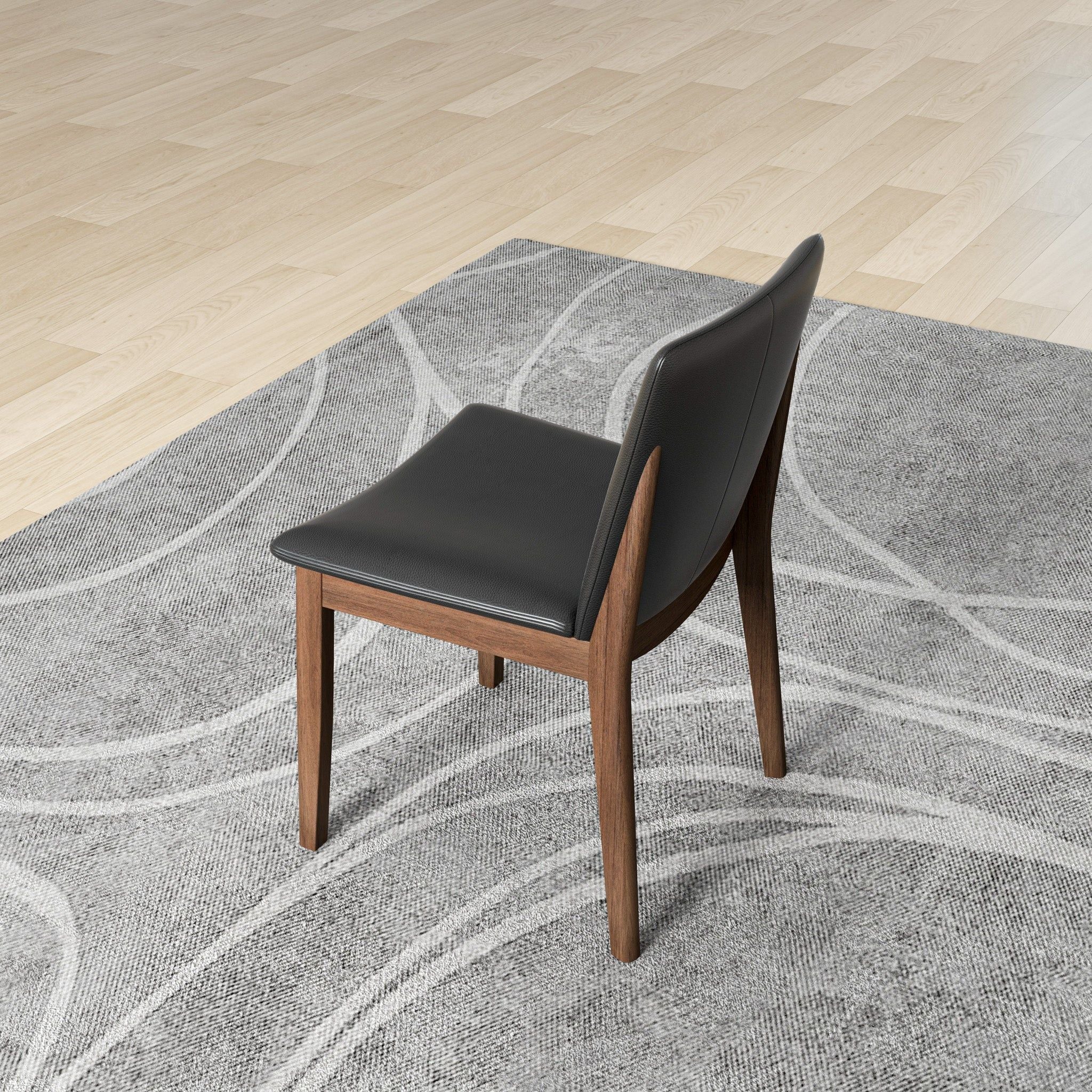 Laura - Mid-Century Modern Solid Wood Dining Chair (Set of 2) - Image 29