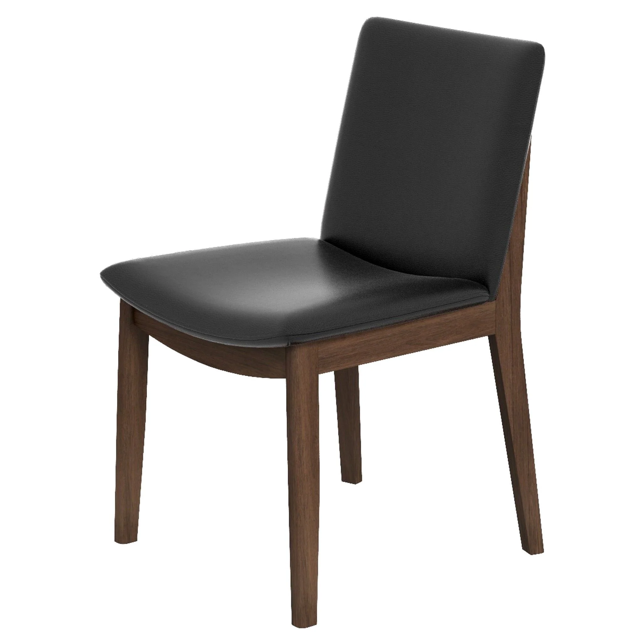 Laura - Mid-Century Modern Solid Wood Dining Chair (Set of 2) - Image 3