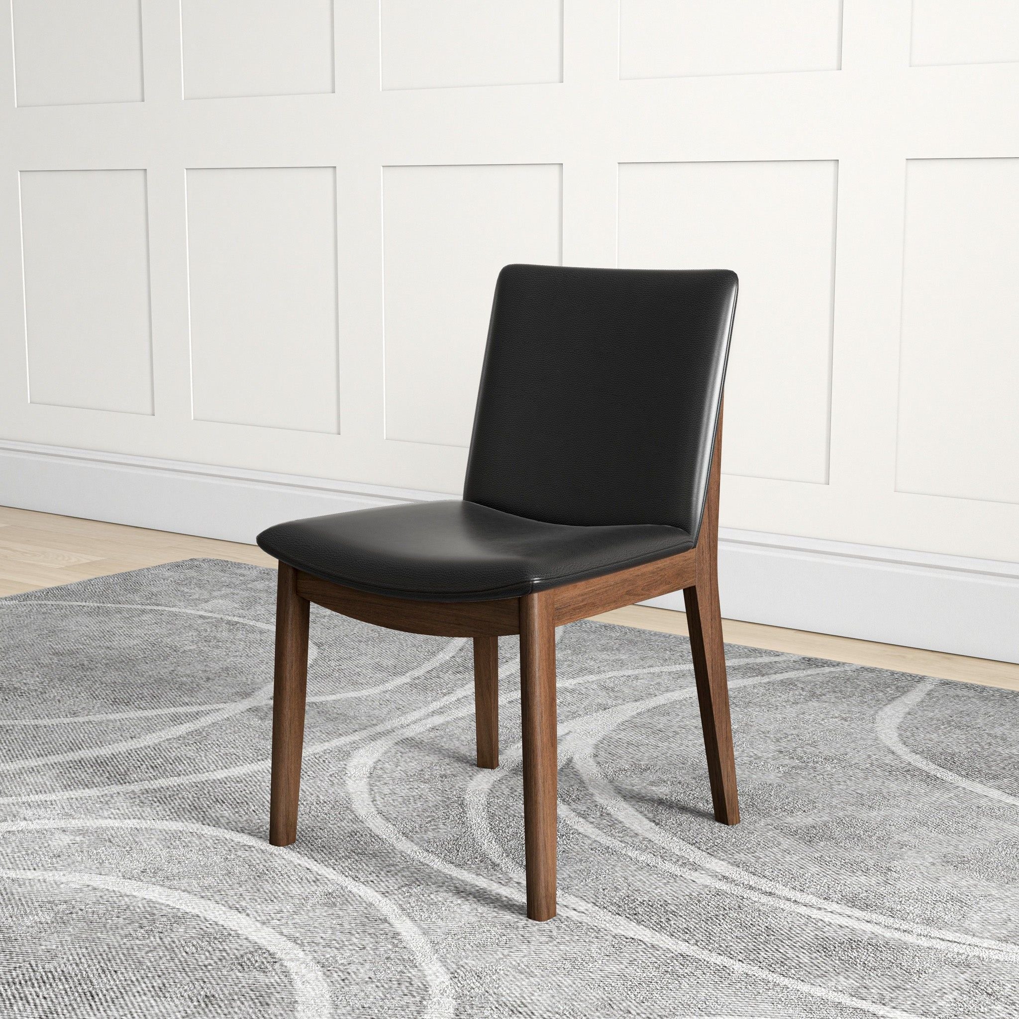 Laura - Mid-Century Modern Solid Wood Dining Chair (Set of 2) - Image 57