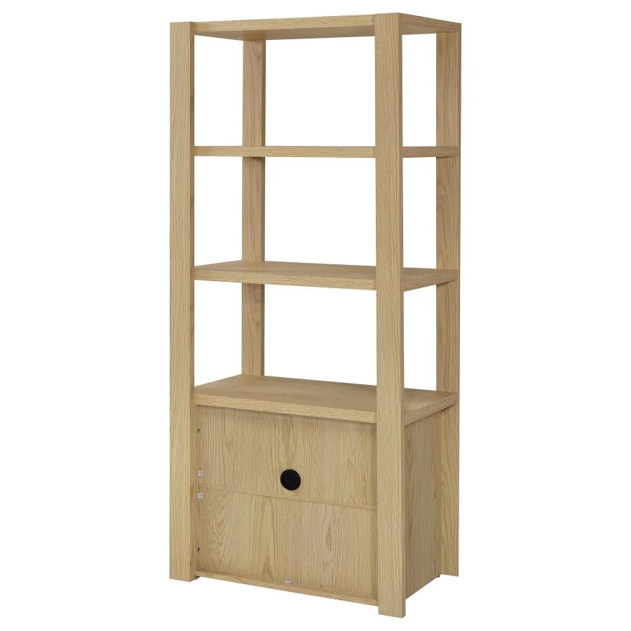 Laurelton - 3 Piece Entertainment Center TV Stand - Light Oak - Image 16