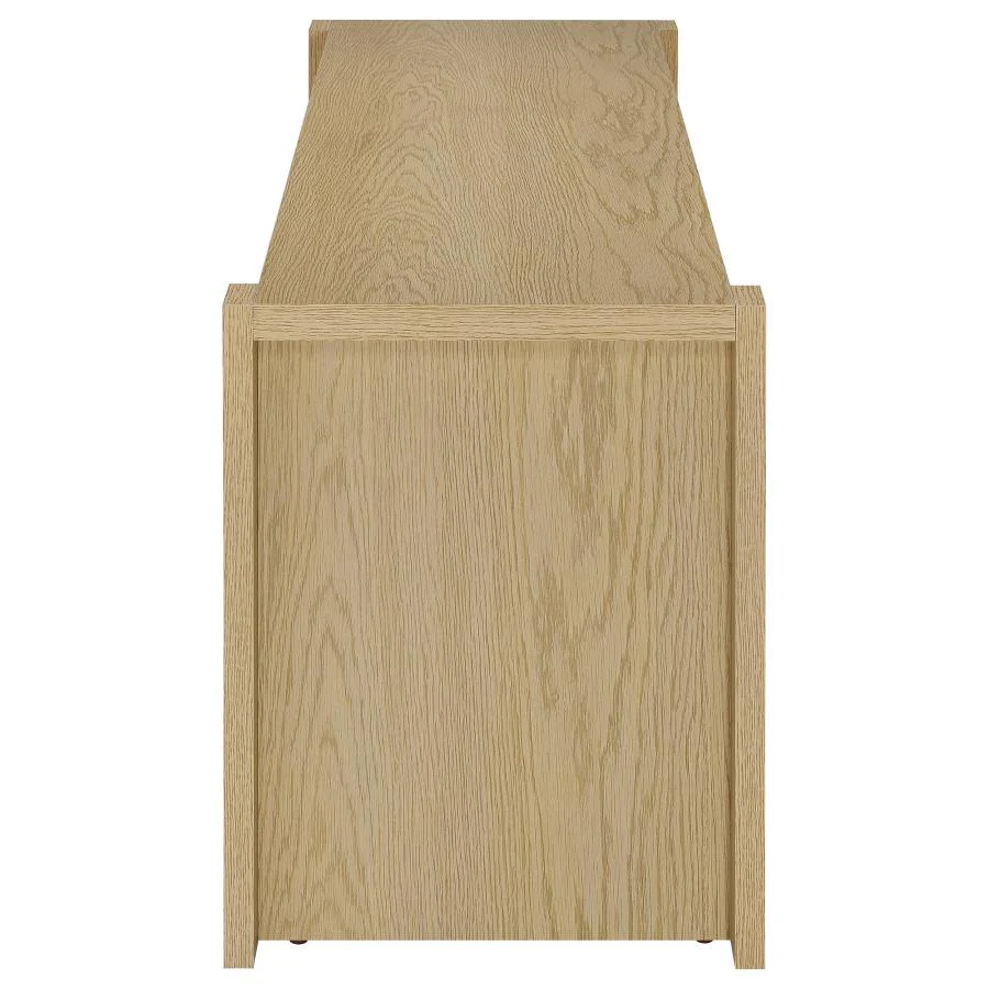 Laurelton - 3 Piece Entertainment Center TV Stand - Light Oak - Image 7