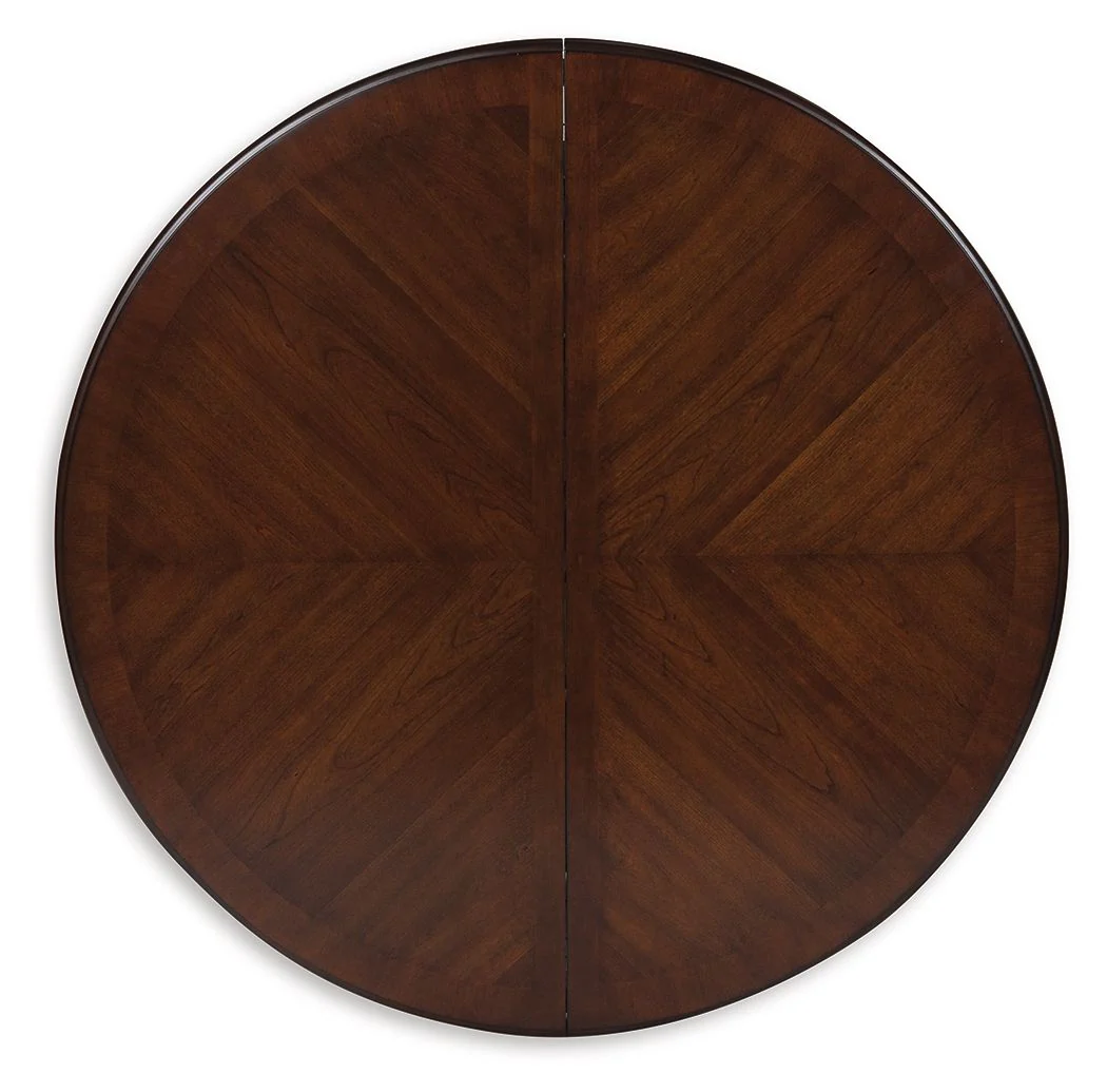 Lavinton - Oval Dining Room Extension Table - Brown - Image 10
