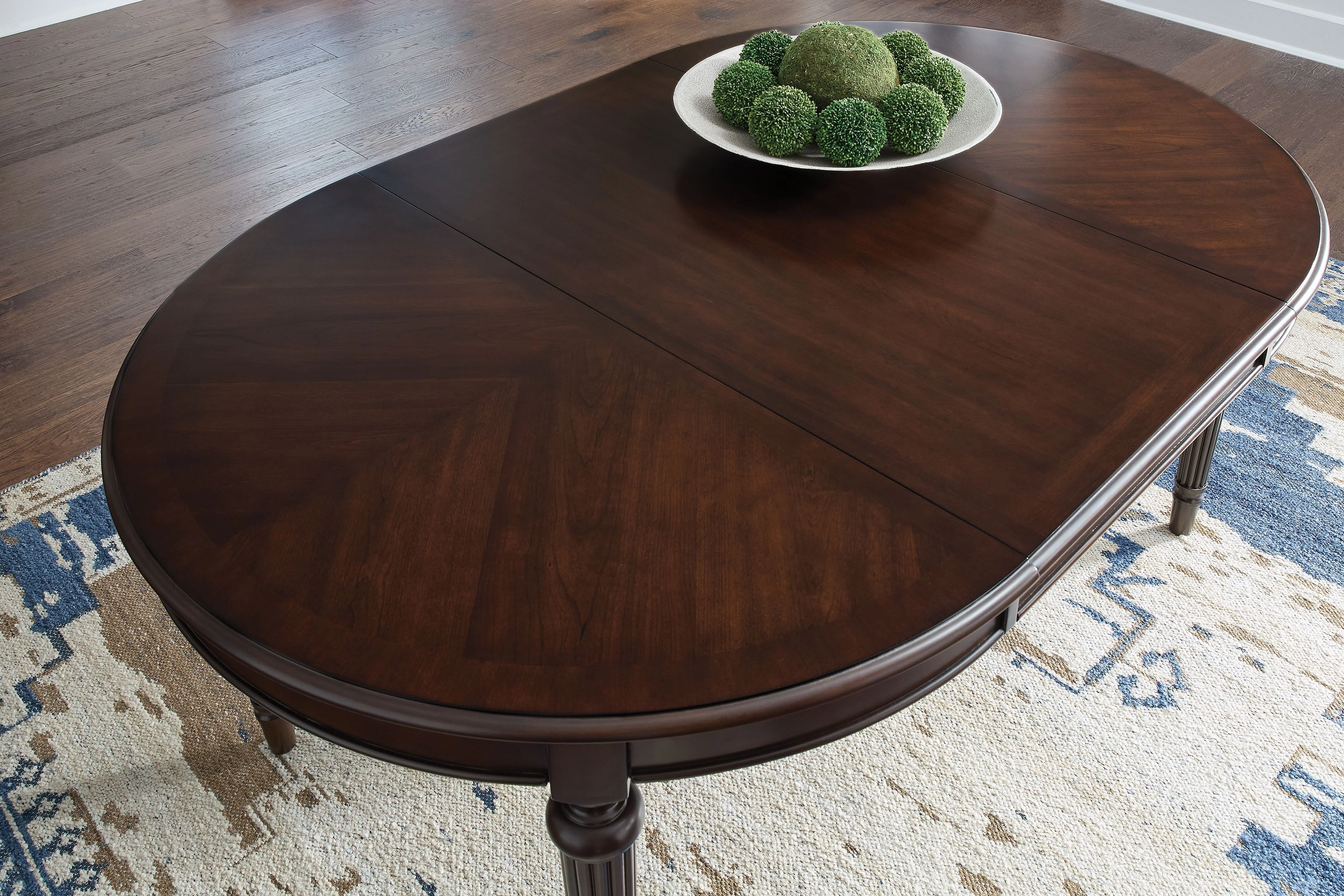 Lavinton - Oval Dining Room Extension Table - Brown - Image 8