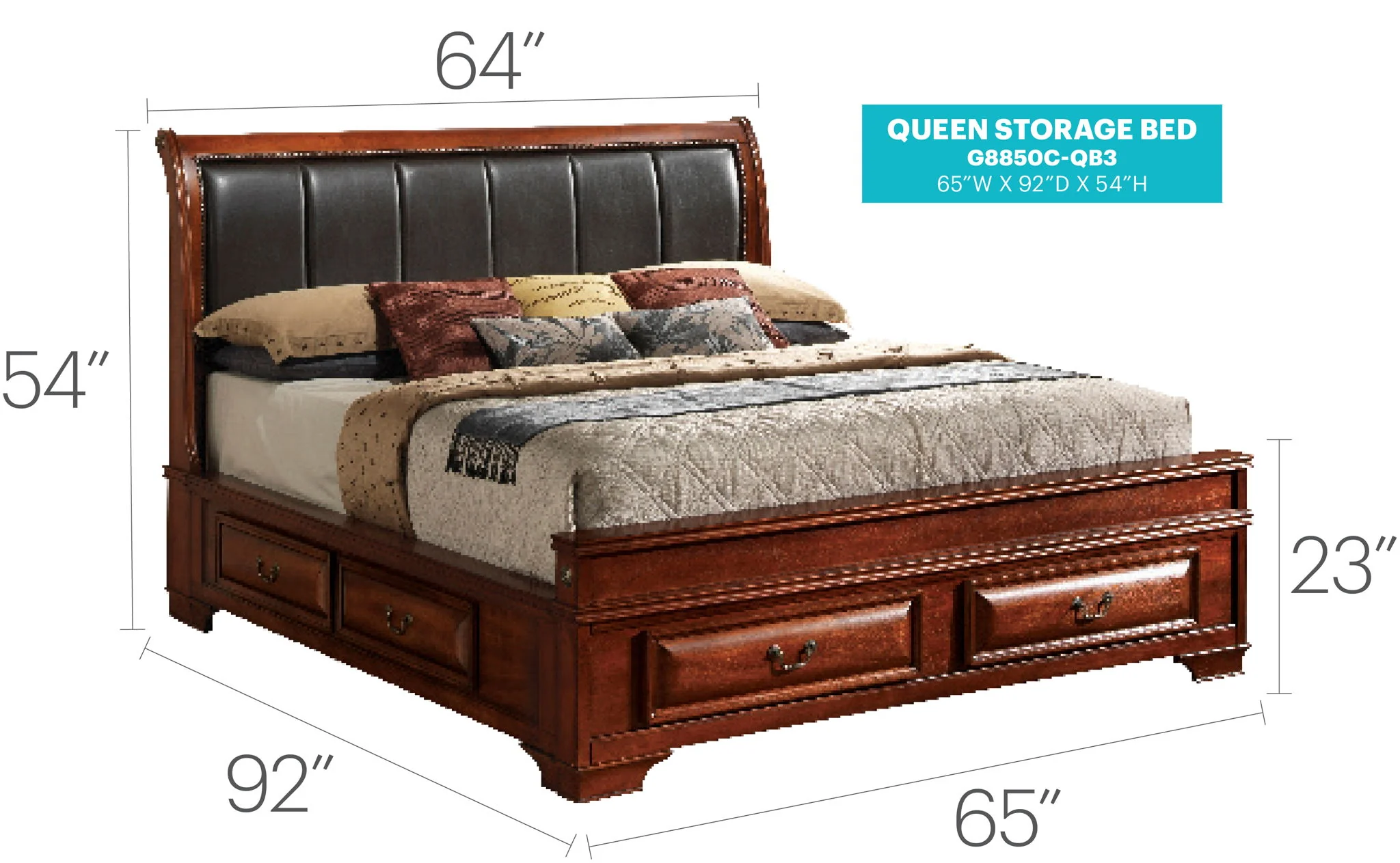 Lavita - Storage Bed - Image 7