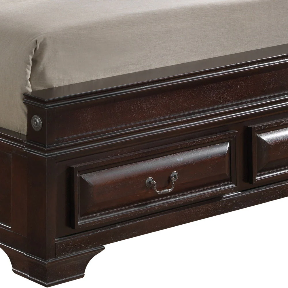 LaVita - Storage Bed Elegant Transitional - Image 4