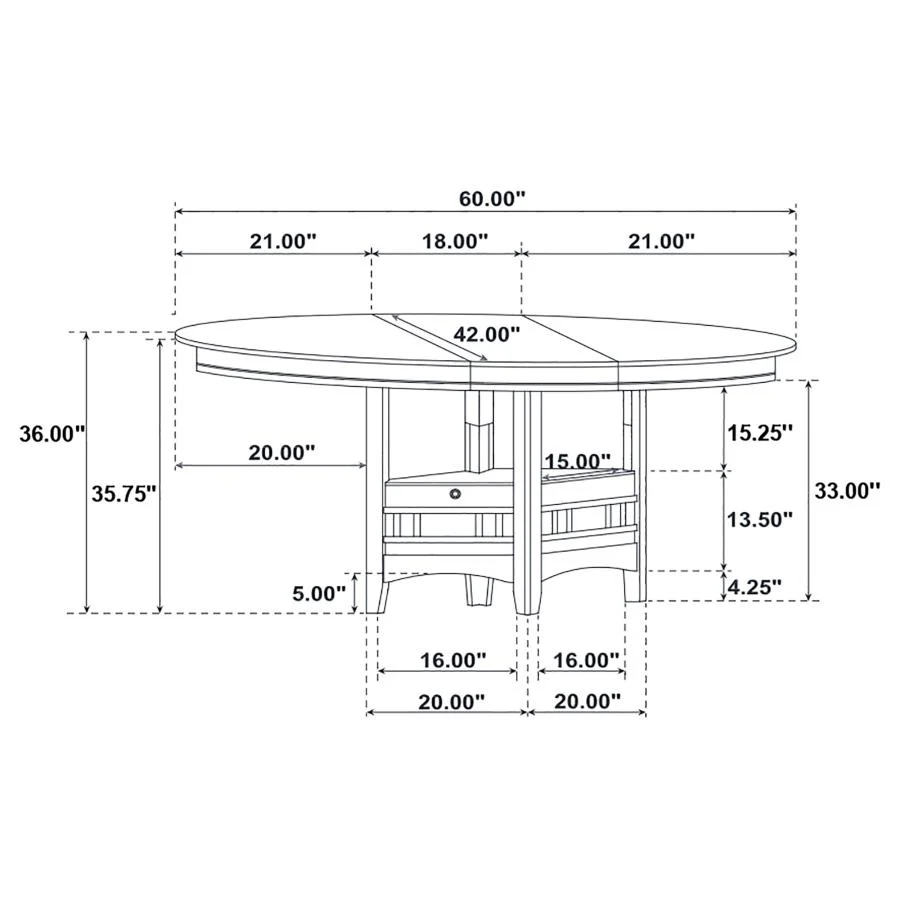 Lavon - Oval Counter Height Dining Set - Image 19