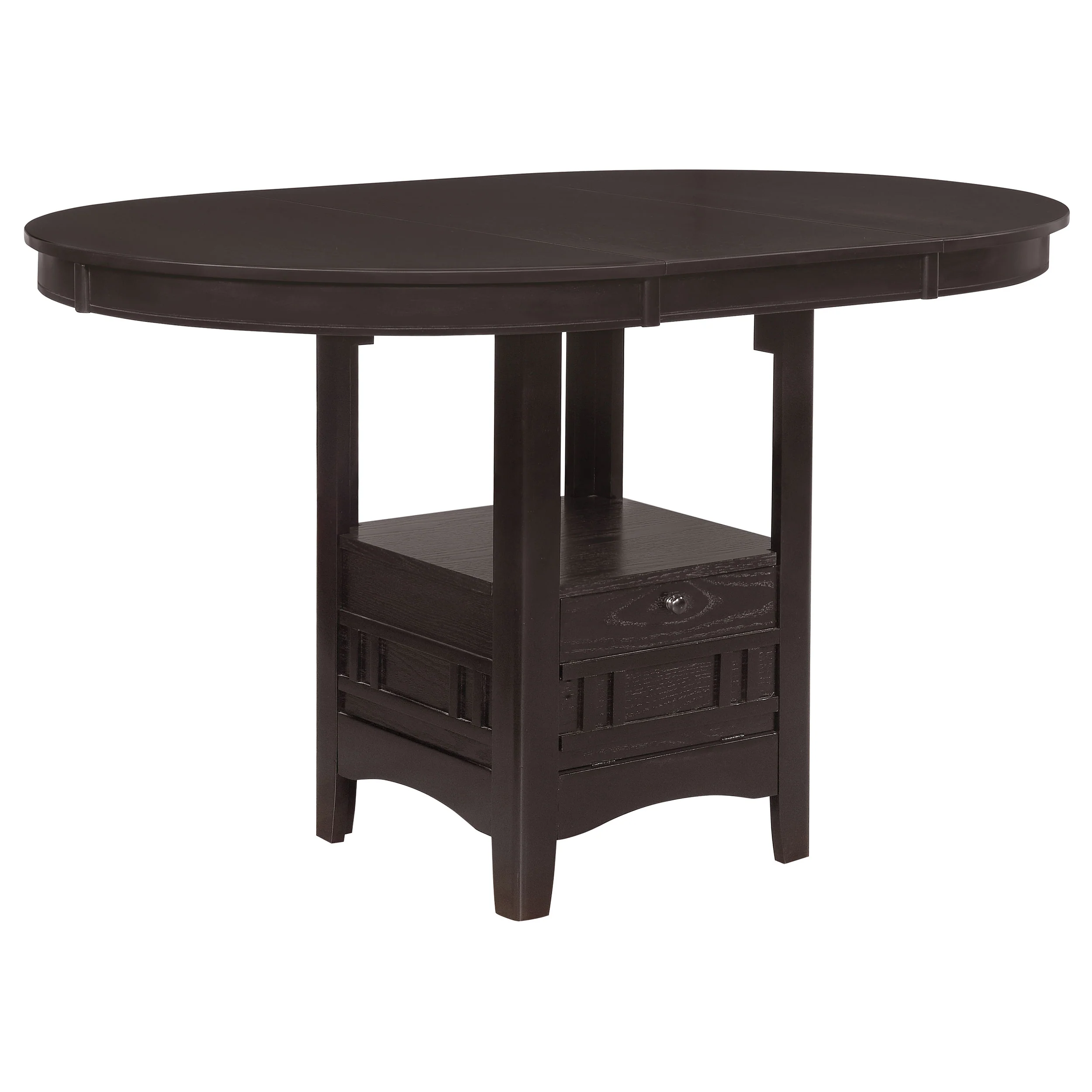 Lavon - Oval Extension Counter Dining Table - Espresso - Image 10
