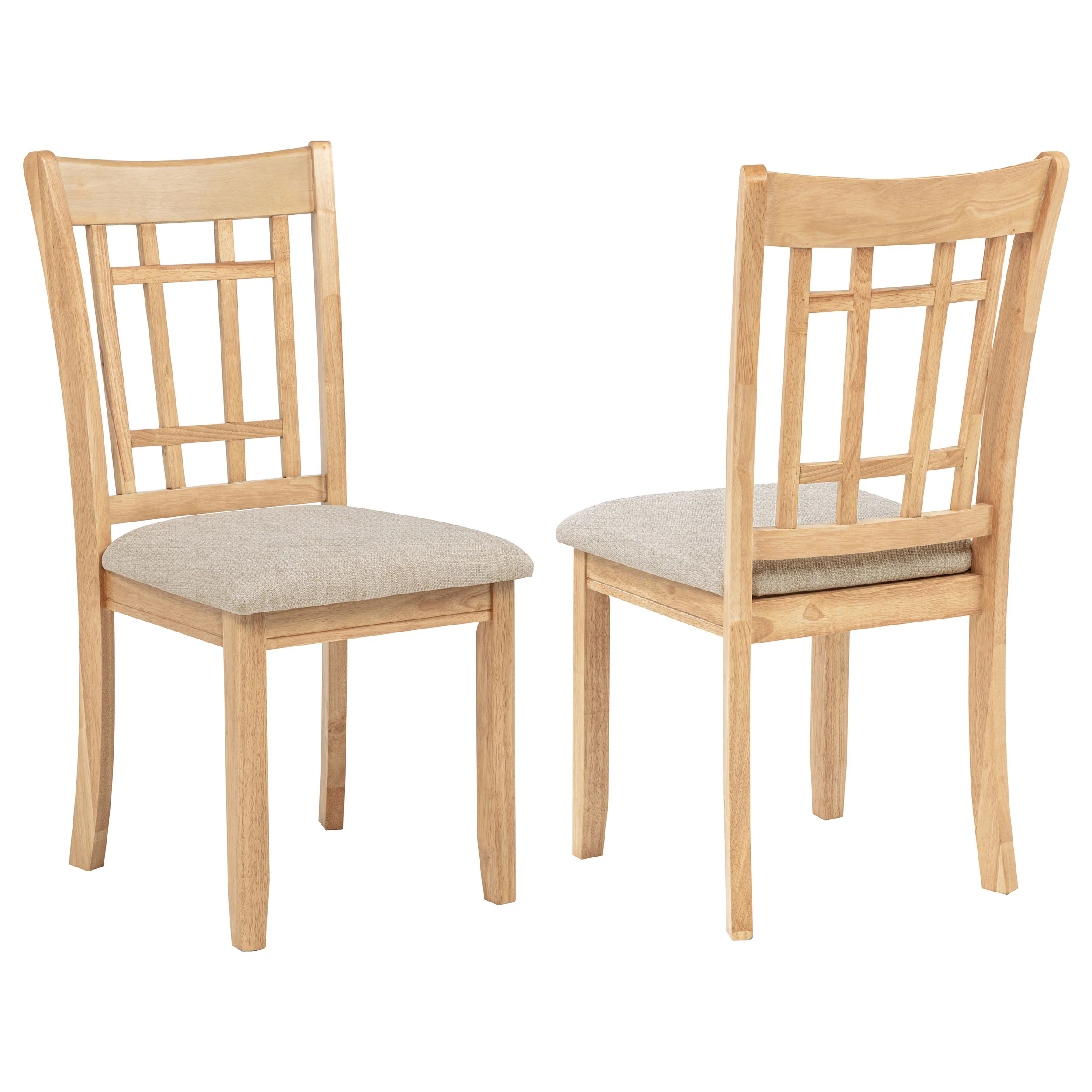Lavon Wood Dining Side Chair Grey and Light Oak (Set of 2) - Image 15
