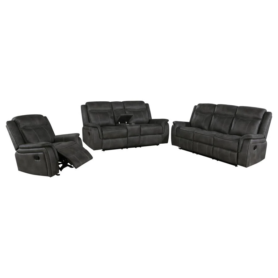 Lawrence - Upholstered Reclining Sofa Set - Image 3