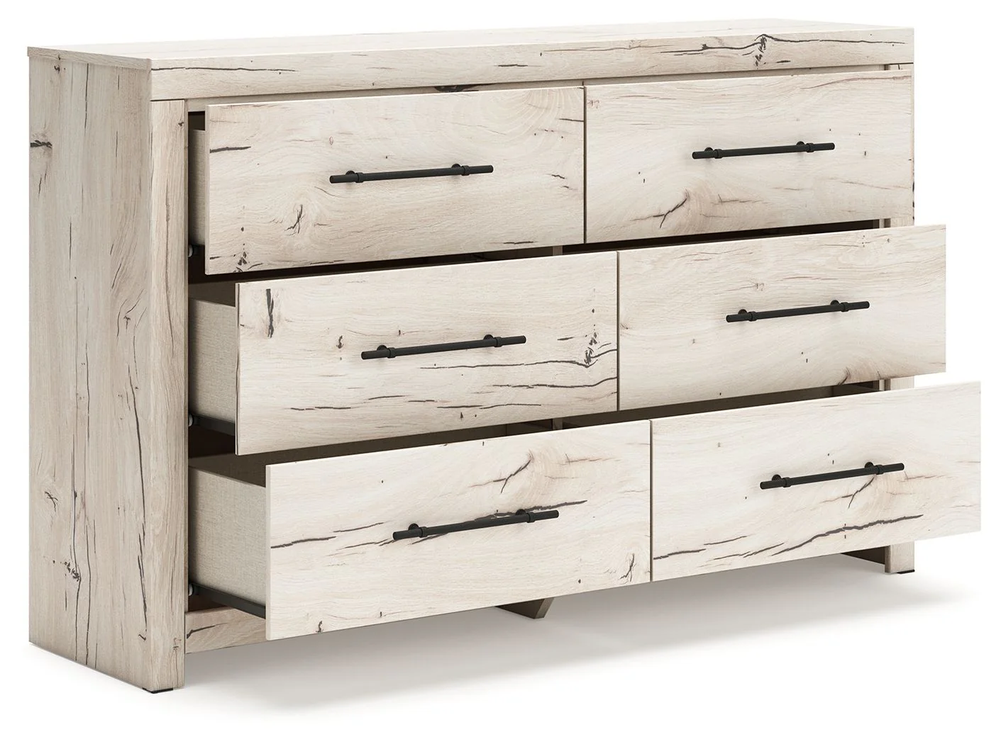 Lawroy - Six Drawer Dresser - Light Natural - Image 2