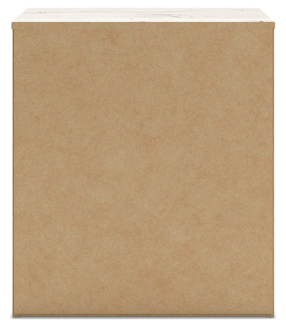 Lawroy - Two Drawer Night Stand - Light Natural - Image 2