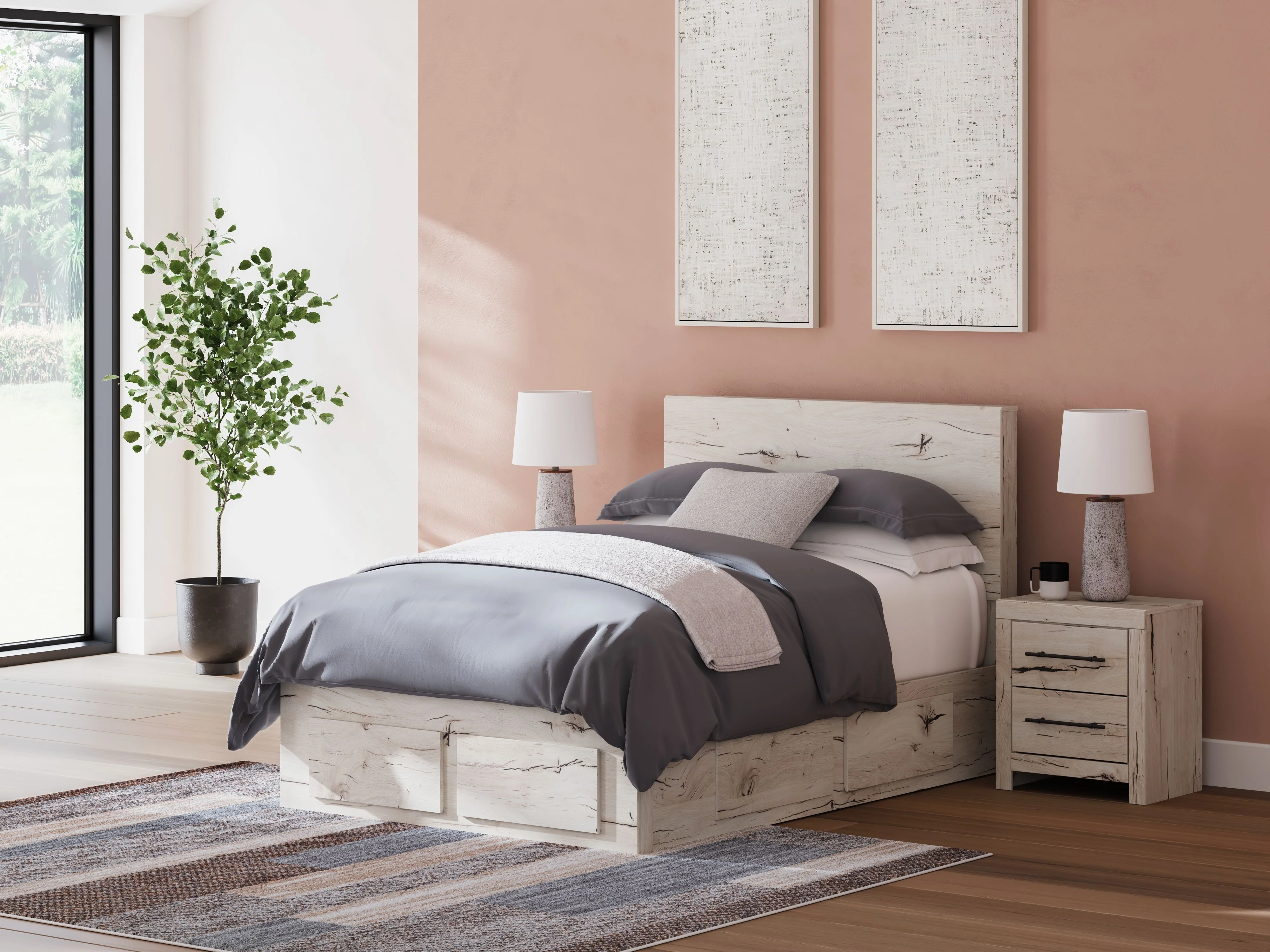 Lawroy - Panel Bed With Storage - Image 5