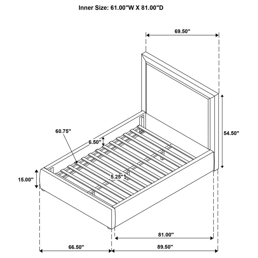 Lawson - Upholstered Platform Bed - Image 50