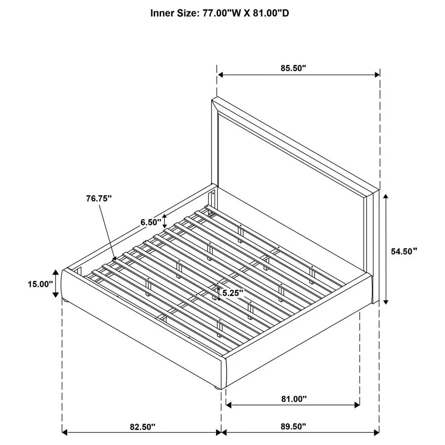 Lawson - Upholstered Platform Bed - Image 52