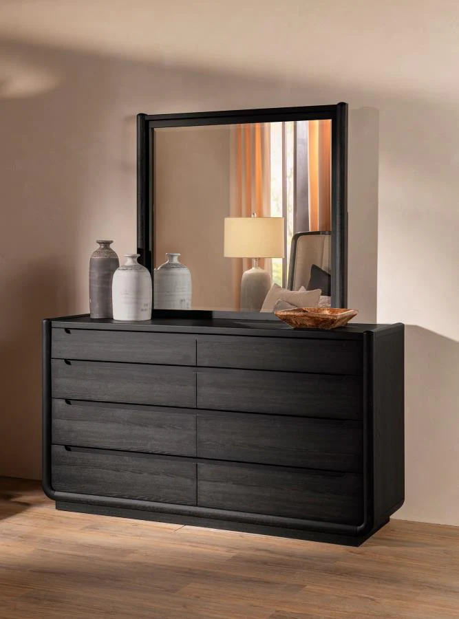 Leandro - 8-Drawer Bedroom Dresser Cabinet - Image 4