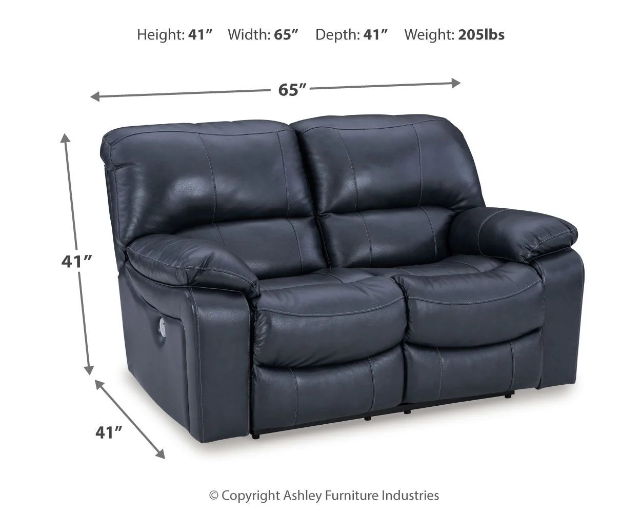Leesworth - Reclining Loveseat - Image 15