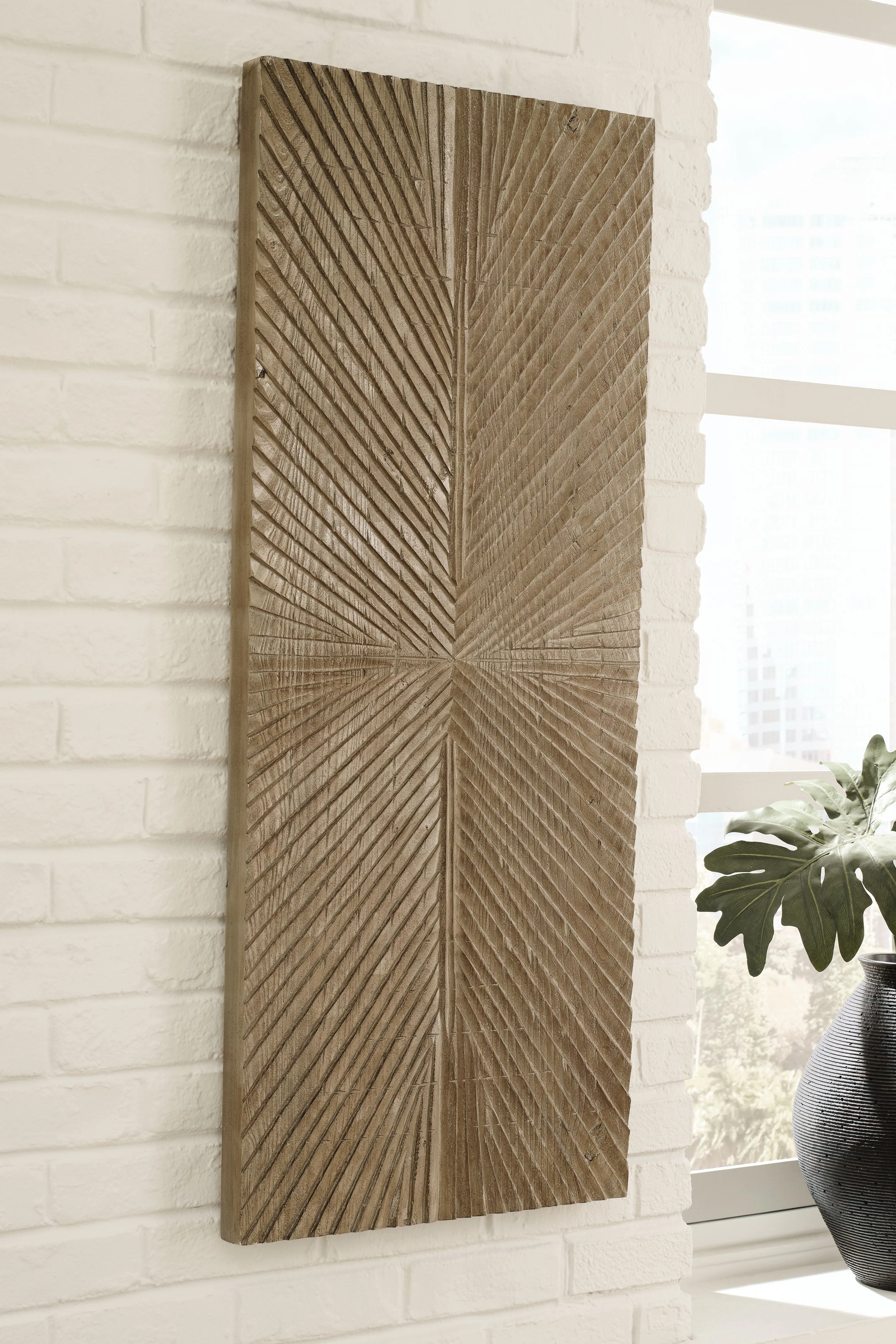 Lenora - Wall Decor - Distressed Brown - Image 4