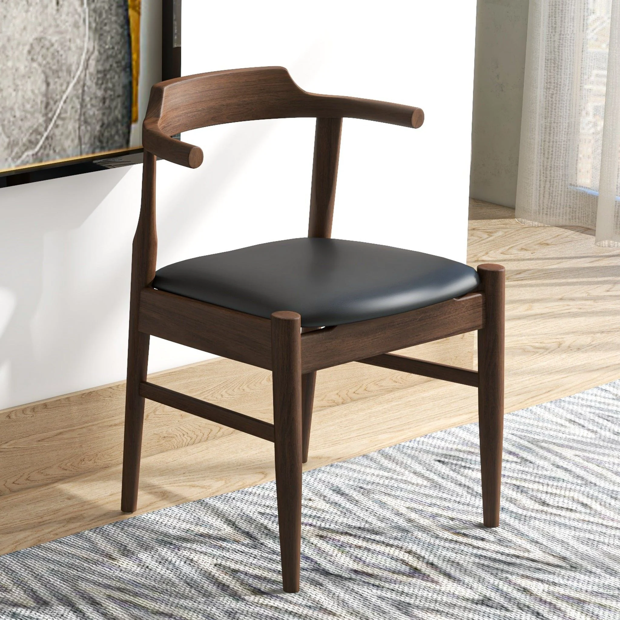 Leon - Mid-Century Modern Dining Chair (Set of 2) - Image 11