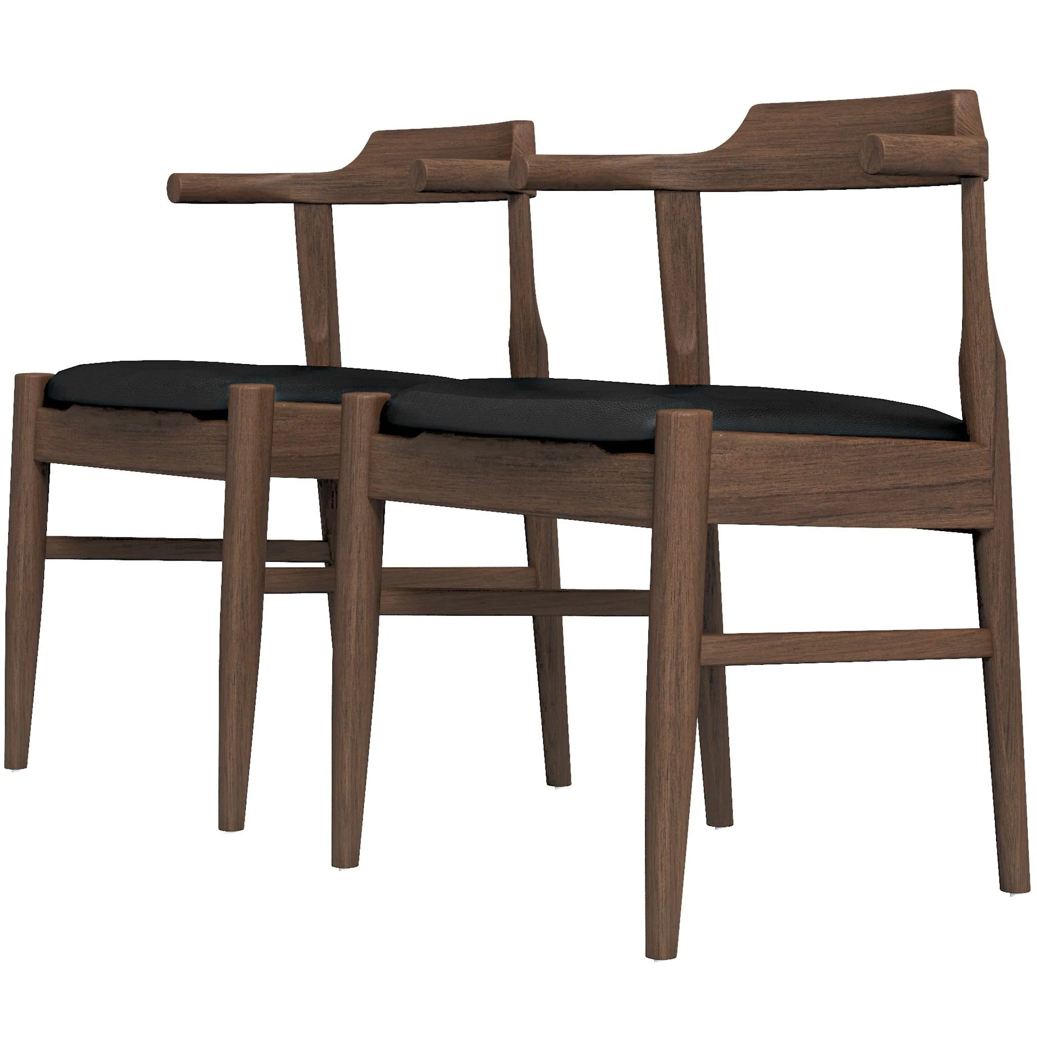 Leon - Mid-Century Modern Dining Chair (Set of 2) - Image 14