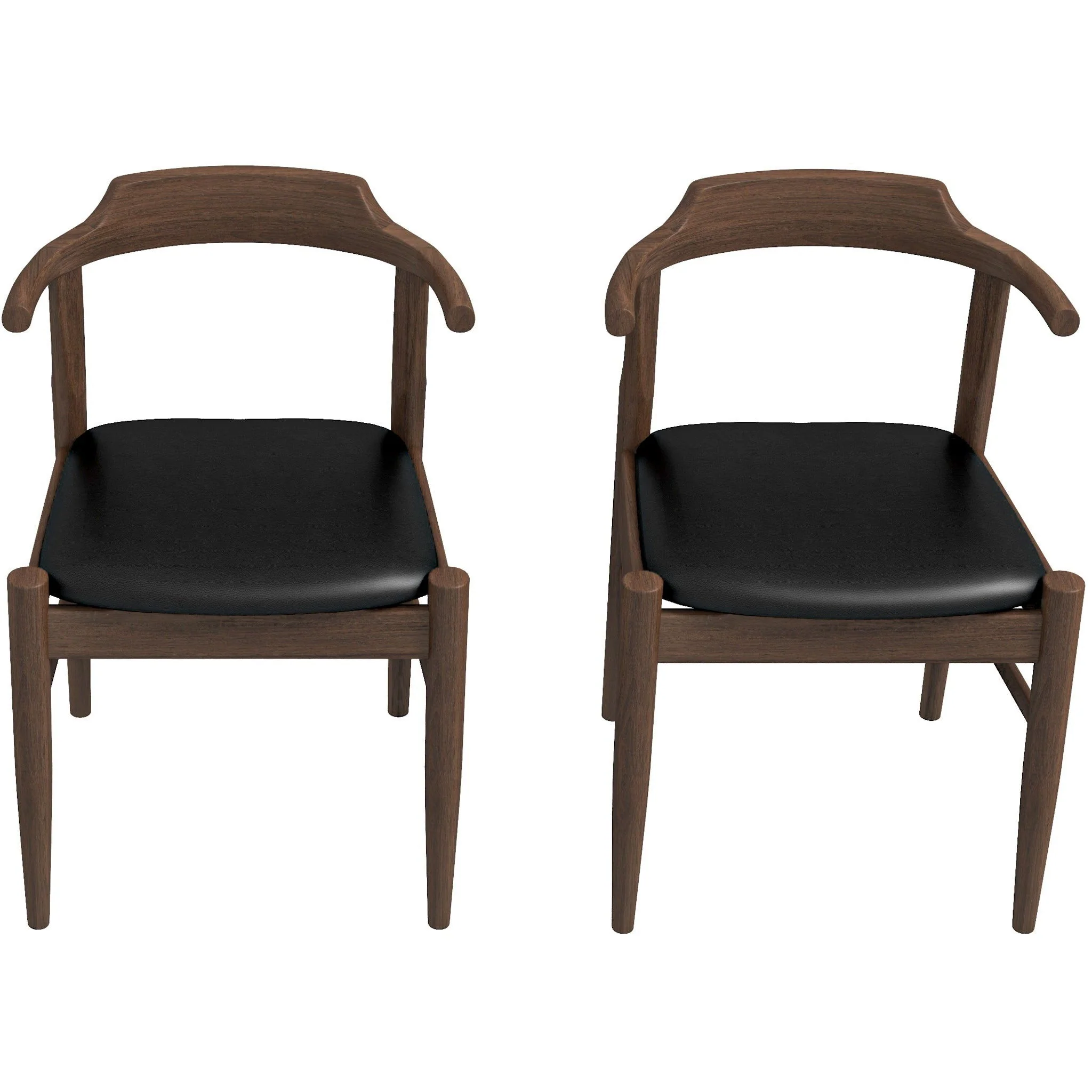 Leon - Mid-Century Modern Dining Chair (Set of 2) - Image 2