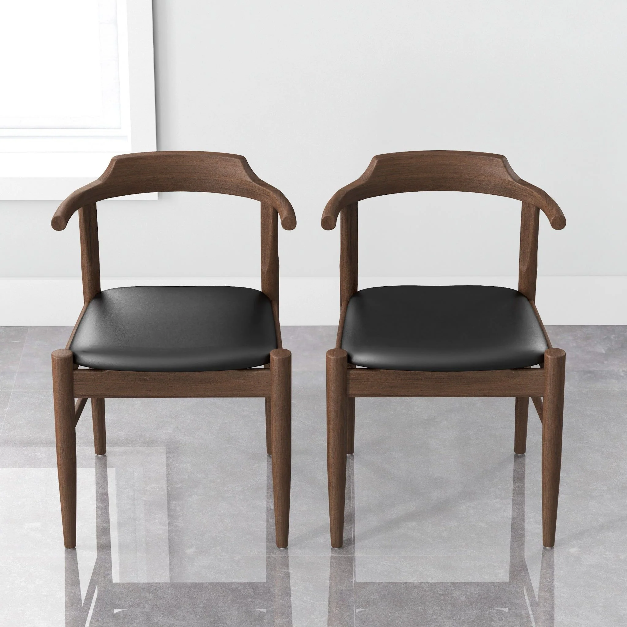 Leon - Mid-Century Modern Dining Chair (Set of 2) - Image 5